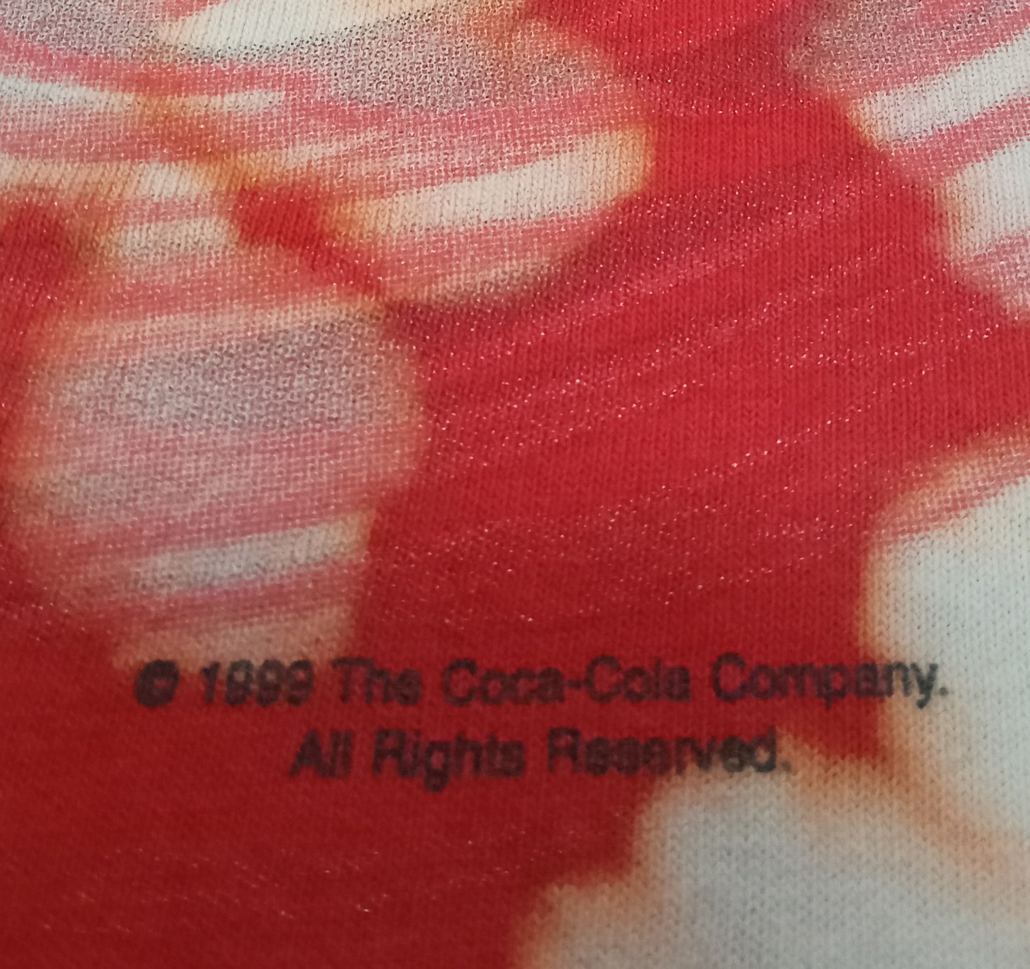 Vintage Coca Cola 1999 Rare T Shirt