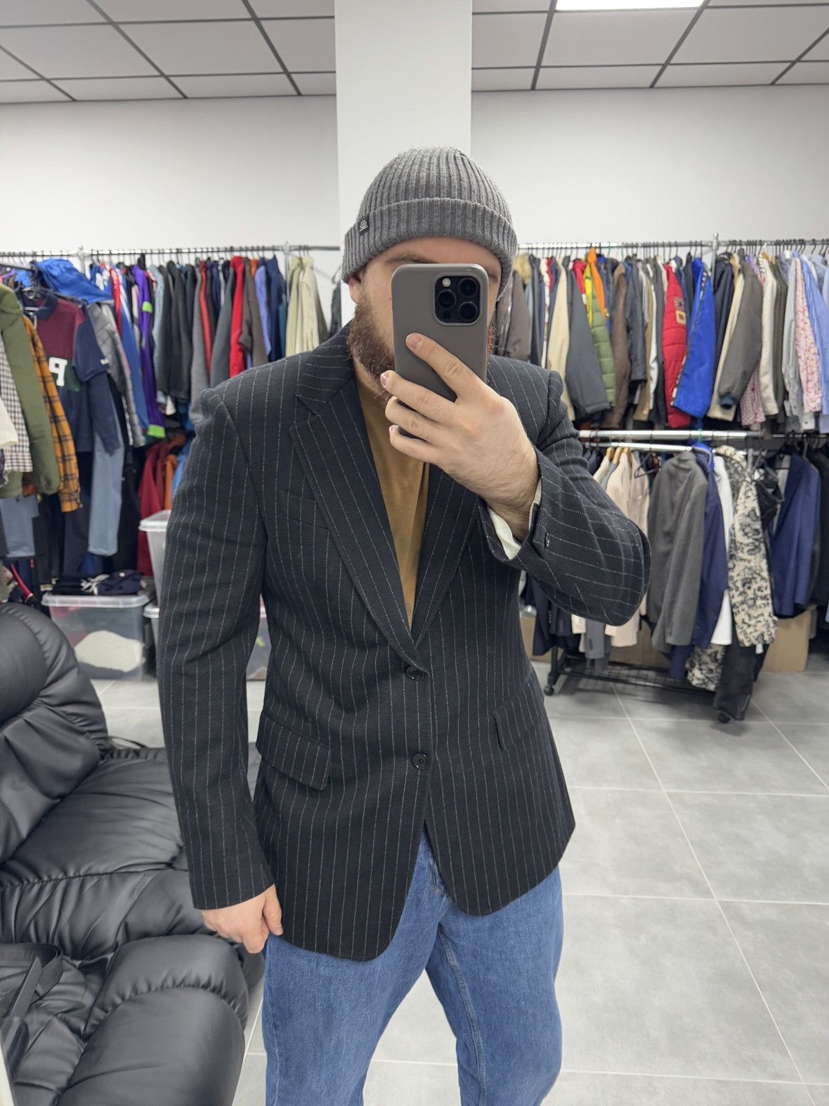 Miu Miu Miu Miu Wool Blazer Size 52 Size 52S - 2 Thumbnail