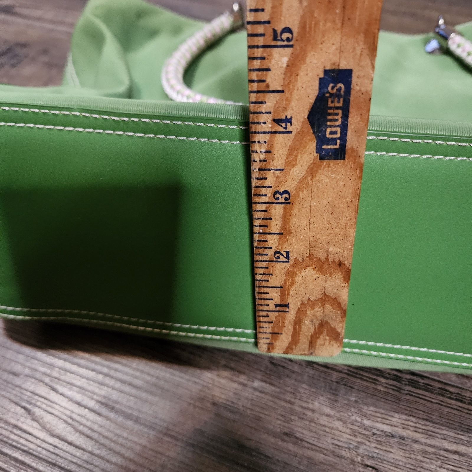 The Sak The Sak Green Canvas handbag Braided handle beautiful inside Size ONE SIZE - 9 Thumbnail