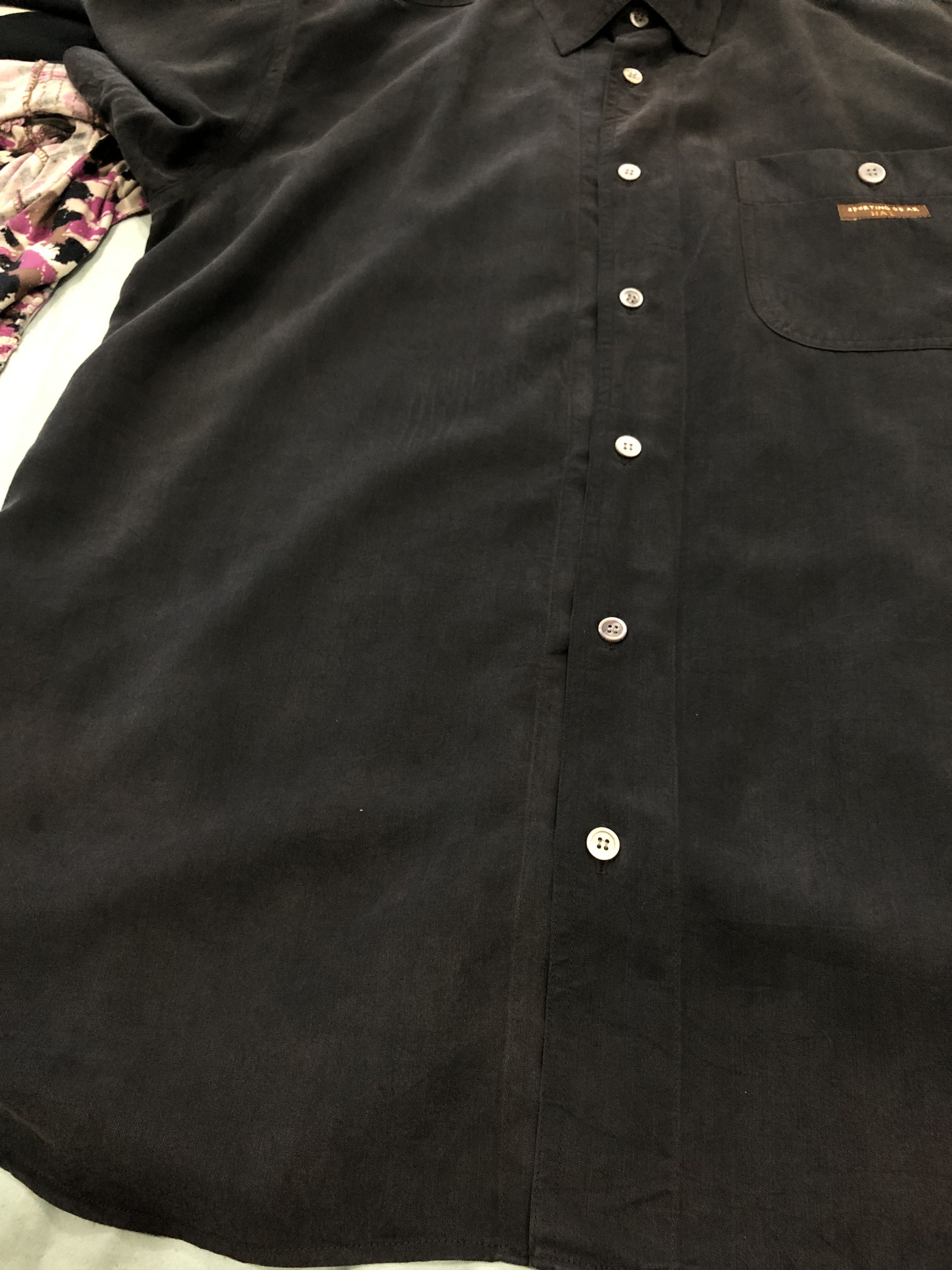 Hai Sporting Gear × Issey Miyake × Vintage Vintage Worn Designer Hai Sporting Gear Shirt Size US XL / EU 56 / 4 - 8 Thumbnail