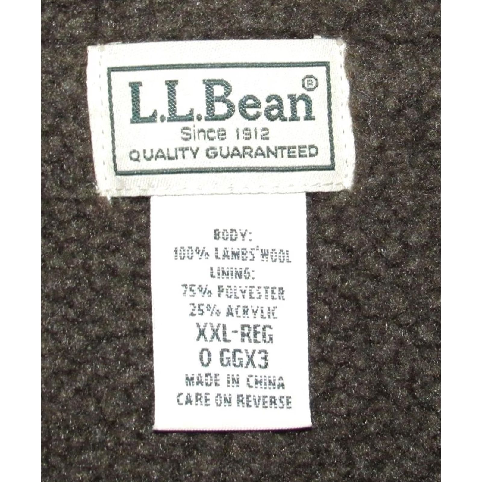 Vintage LL BEAN Brown Sherpa Lined Sweater Vest XXL Men Size US XXL / EU 58 / 5 - 4 Thumbnail