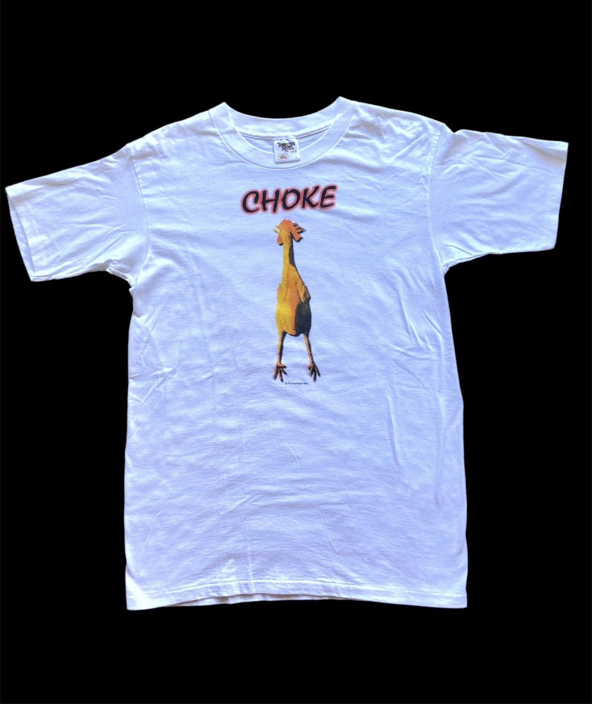 Band Tees Vintage 1996 the mountain choke chicken humor tee 90s Size US L / EU 52-54 / 3 - 5 Thumbnail
