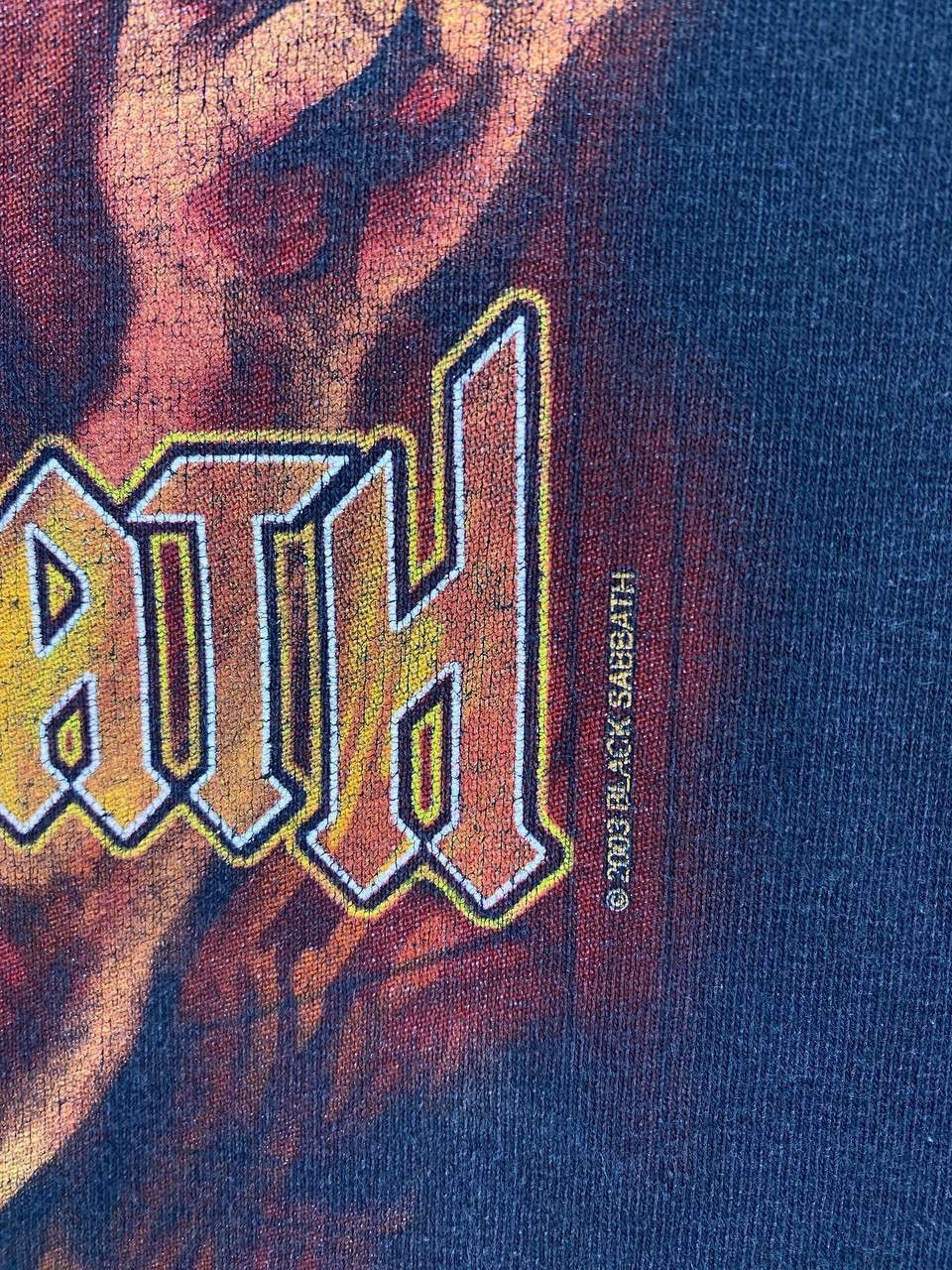 Band Tees Vintage Black Sabbath Heavy Metal Punk Rock Band Tees Size US XL / EU 56 / 4 - 7 Thumbnail