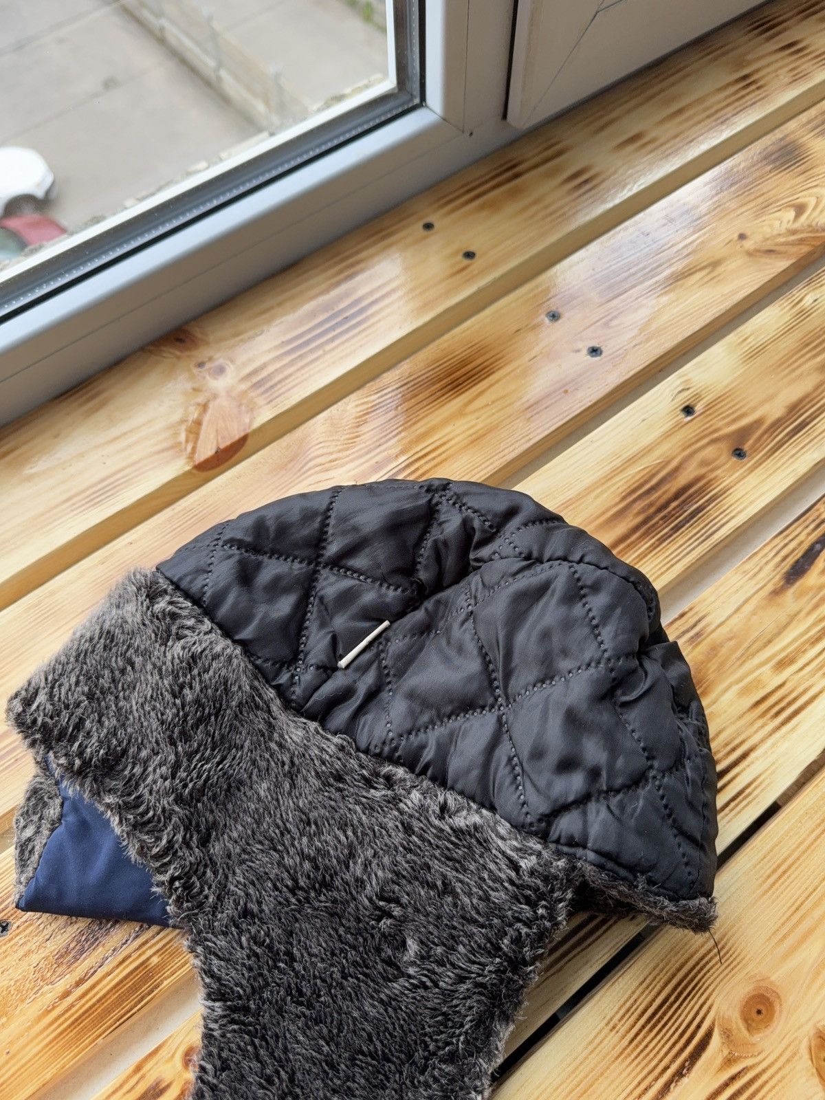 Le Grande Bleu (L.G.B.) Vintage Y2K Fuzzy Fur Ushanka Hat if six was nine LGB Style Size ONE SIZE - 8 Thumbnail