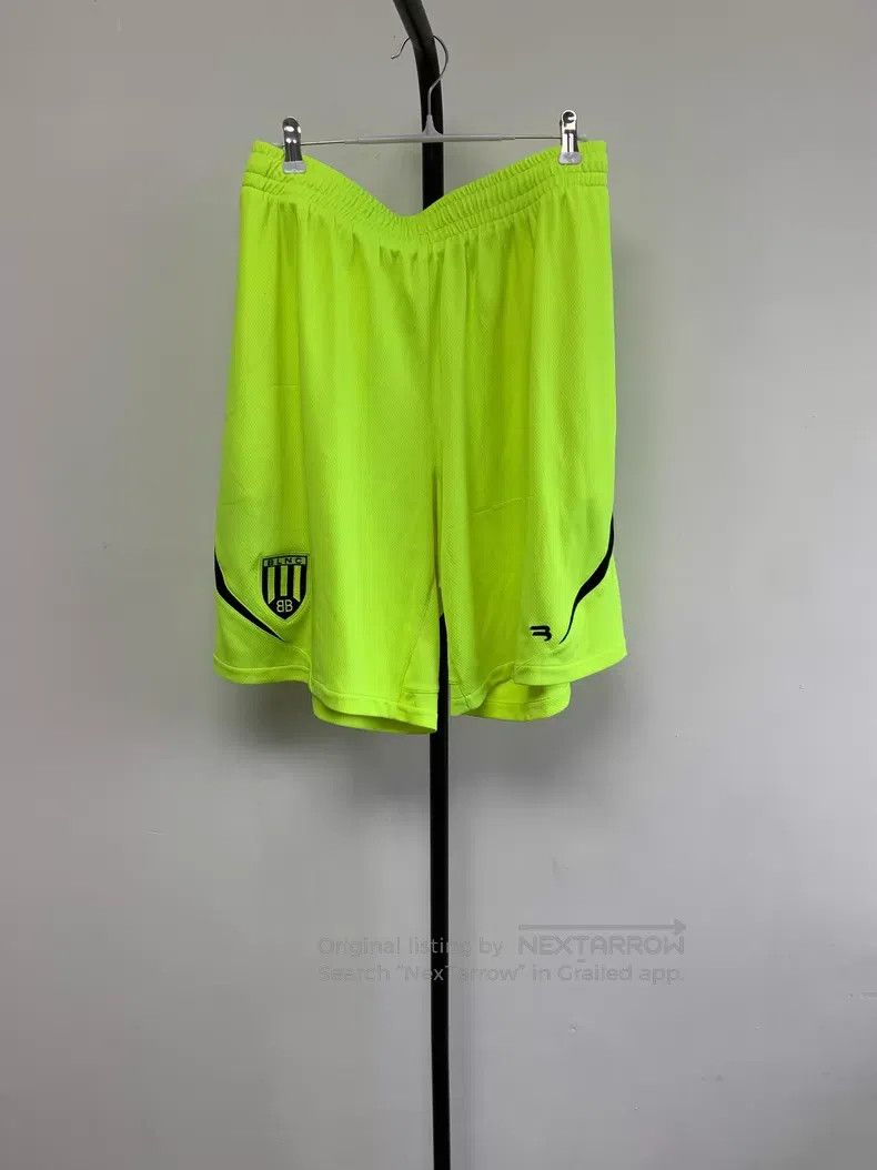 Balenciaga Balenciaga Size M Double B Logo Mesh Waist Elastic Short P Size US 26 / EU 42 - 1 Thumbnail