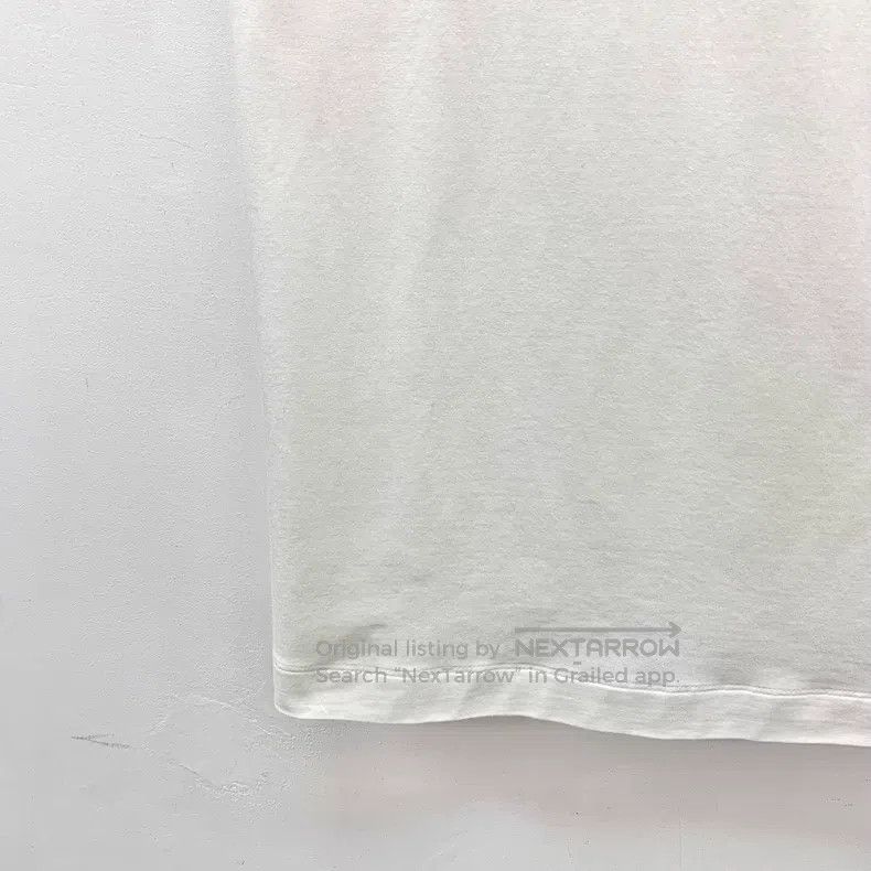 Brunello Cucinelli Brunello Cucinelli White Striped Beaded Cotton Short Sleev Size XS / US 0-2 / IT 36-38 - 4 Thumbnail