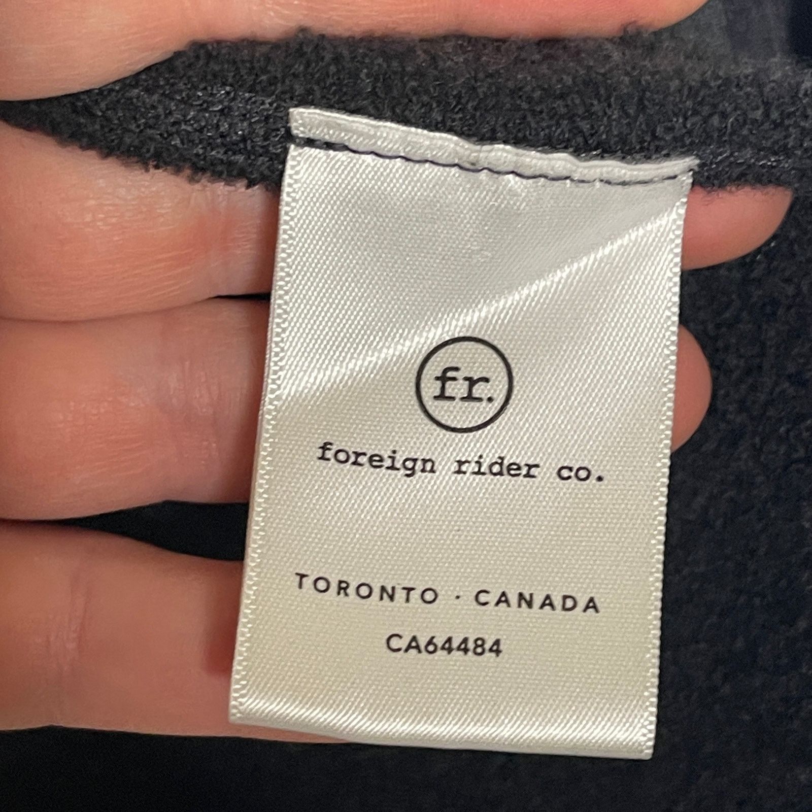Other Foreign Rider Co. Black Full zip MERINO HOODED JACKET 1 US S Size US S / EU 44-46 / 1 - 9 Thumbnail