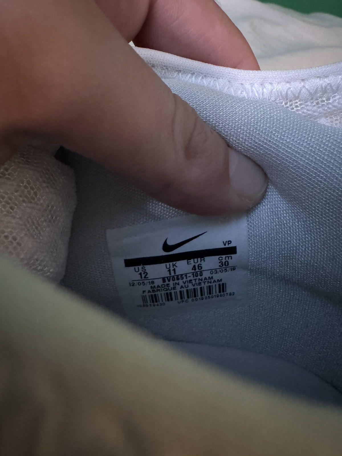 Nike Nike air force max low 2019 Size US 12 / EU 45 - 10 Thumbnail