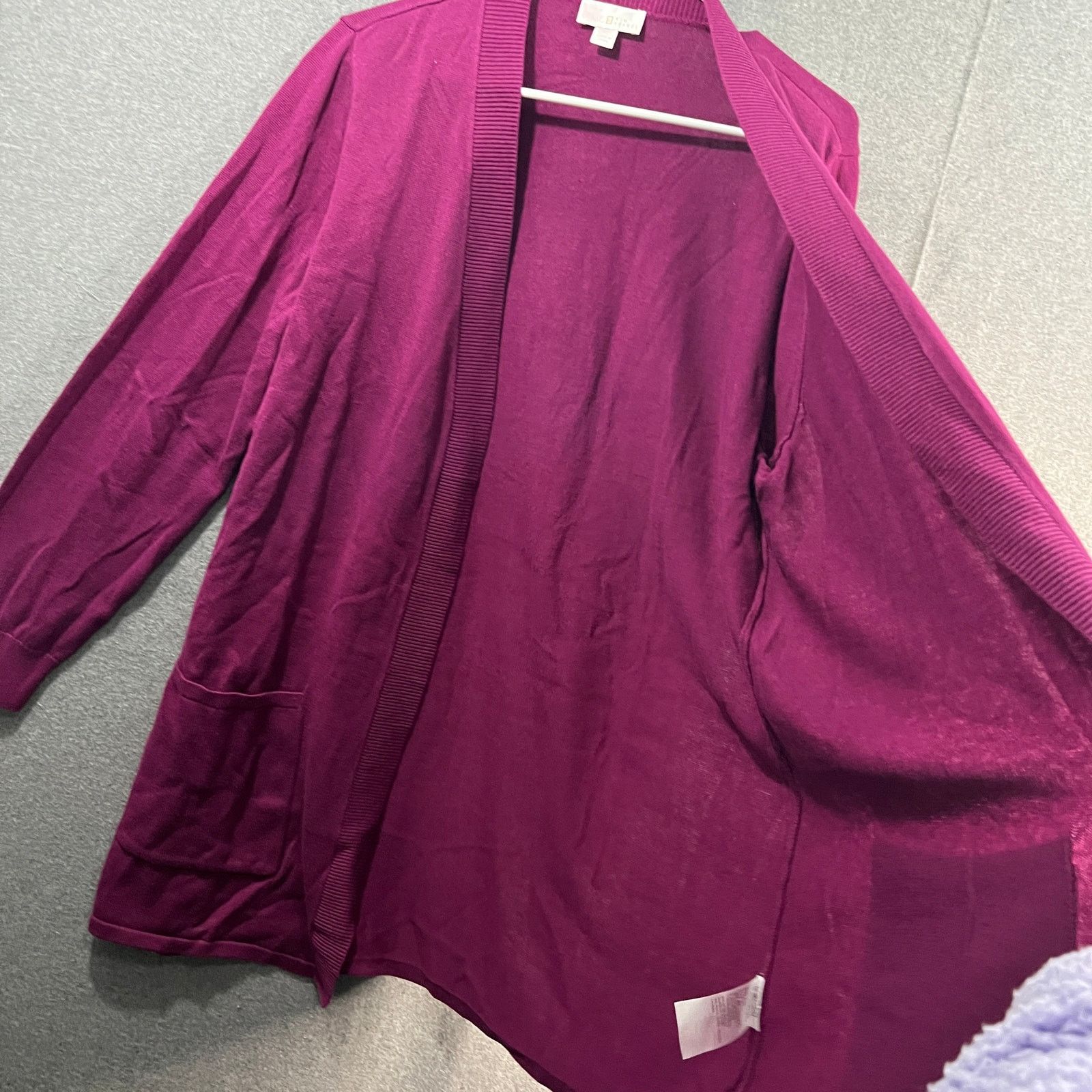 Other Belle by Kim Gravel Can't Stop Wearing It Cardigan Rich Size L / US 10 / IT 46 - 4 Thumbnail