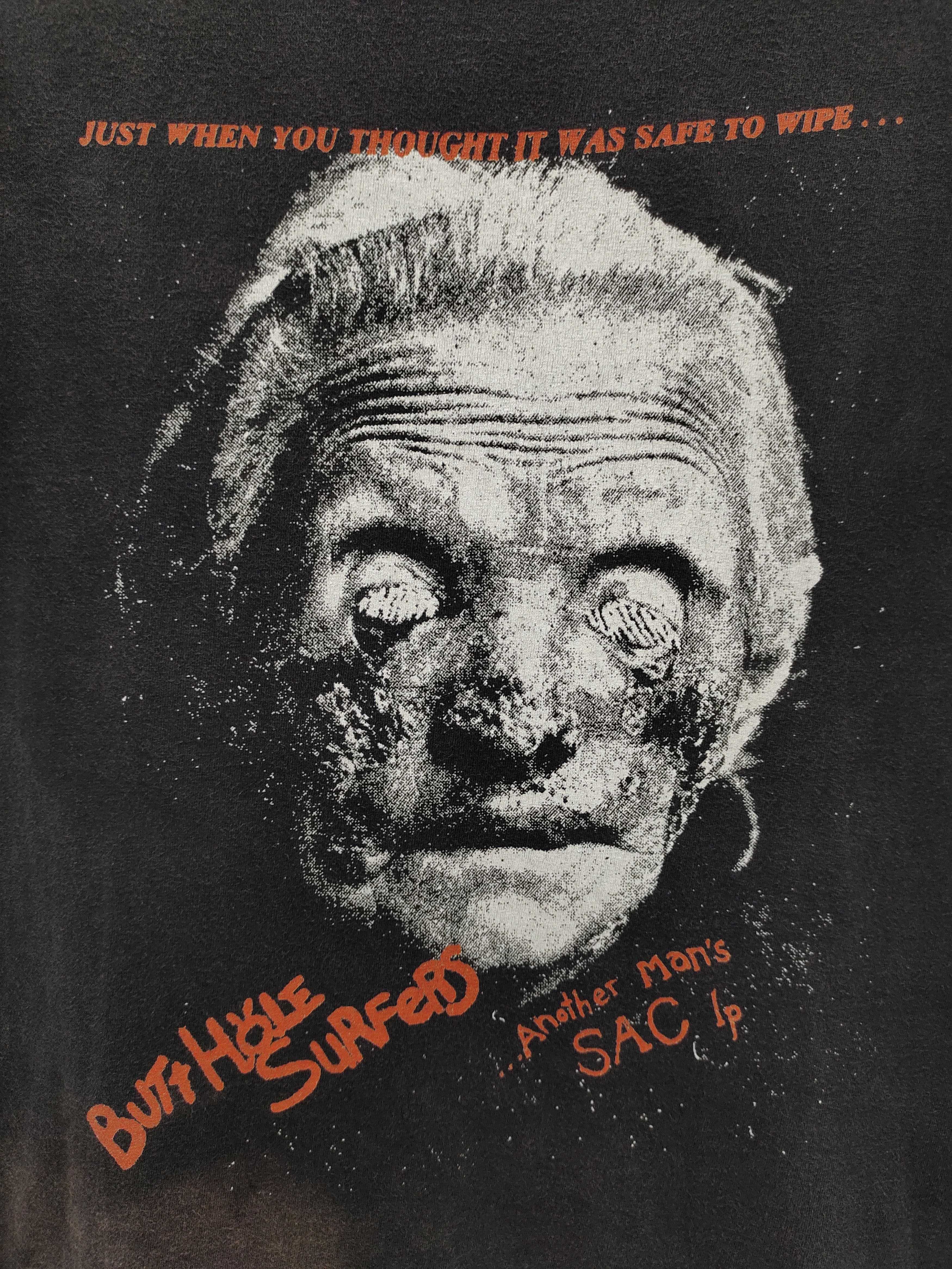 Band Tees Vintage Rare Butthole Surfers Rock Band Faded Tees Size US L / EU 52-54 / 3 - 3 Thumbnail