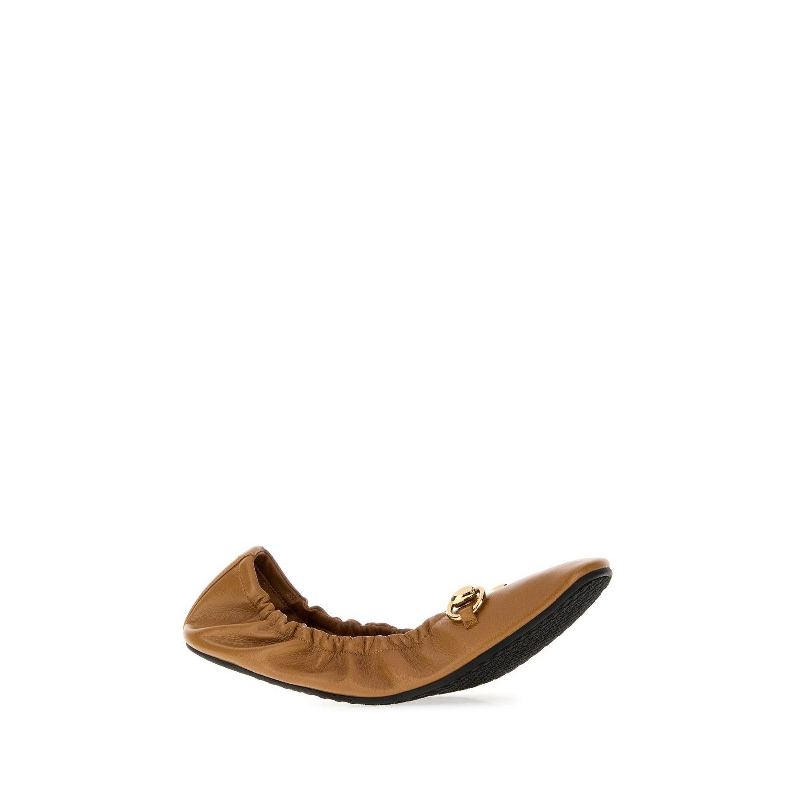 Gucci GUCCI $760 Medium Brown Prima Ballet Flats New & Authentic ( Size US 7.5 / IT 37.5 - 4 Thumbnail