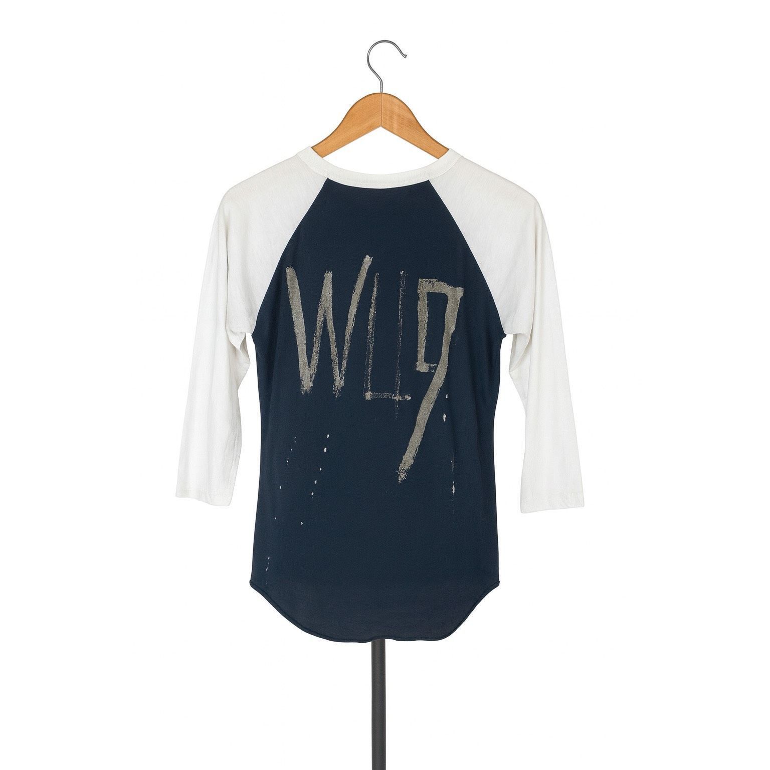 Other Black & White Distressed Graphic Raglan Tee Size M (Edgy Str Size M / US 6-8 / IT 42-44 - 5 Thumbnail