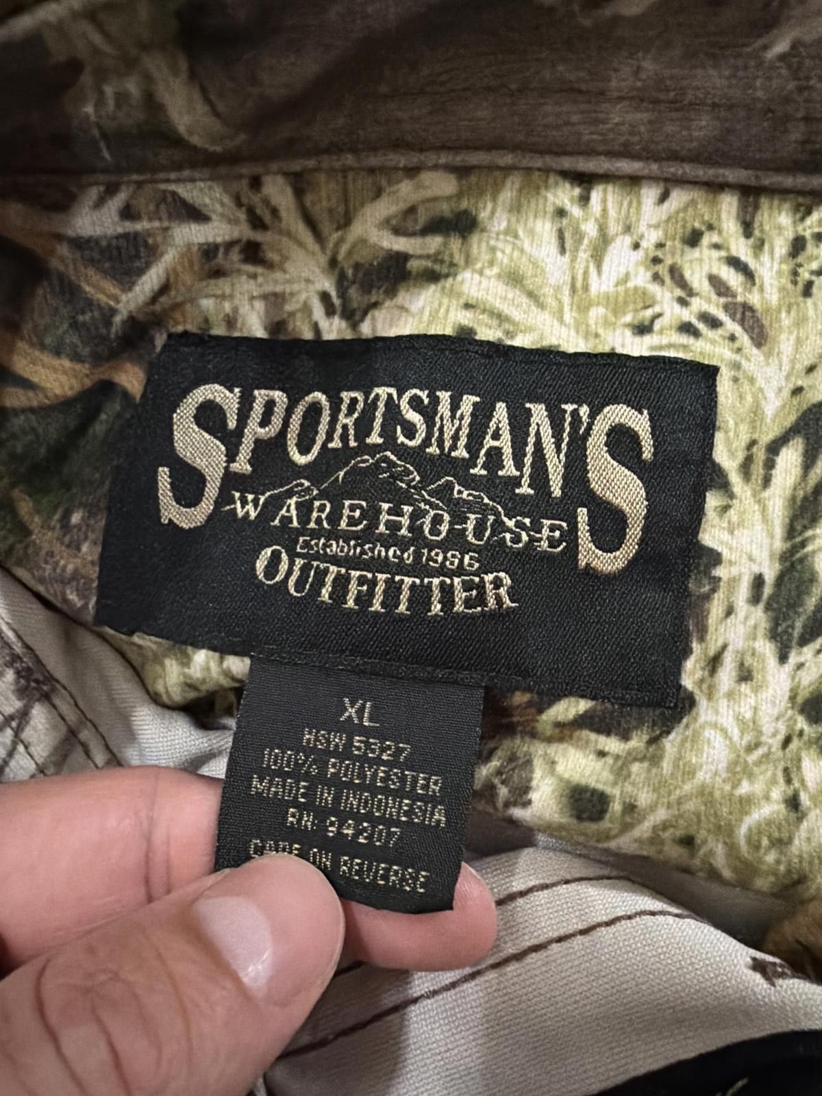 Other Vintage Sportman's Outfitter Camo Hunting Outdoor Button Up Size US XL / EU 56 / 4 - 2 Thumbnail