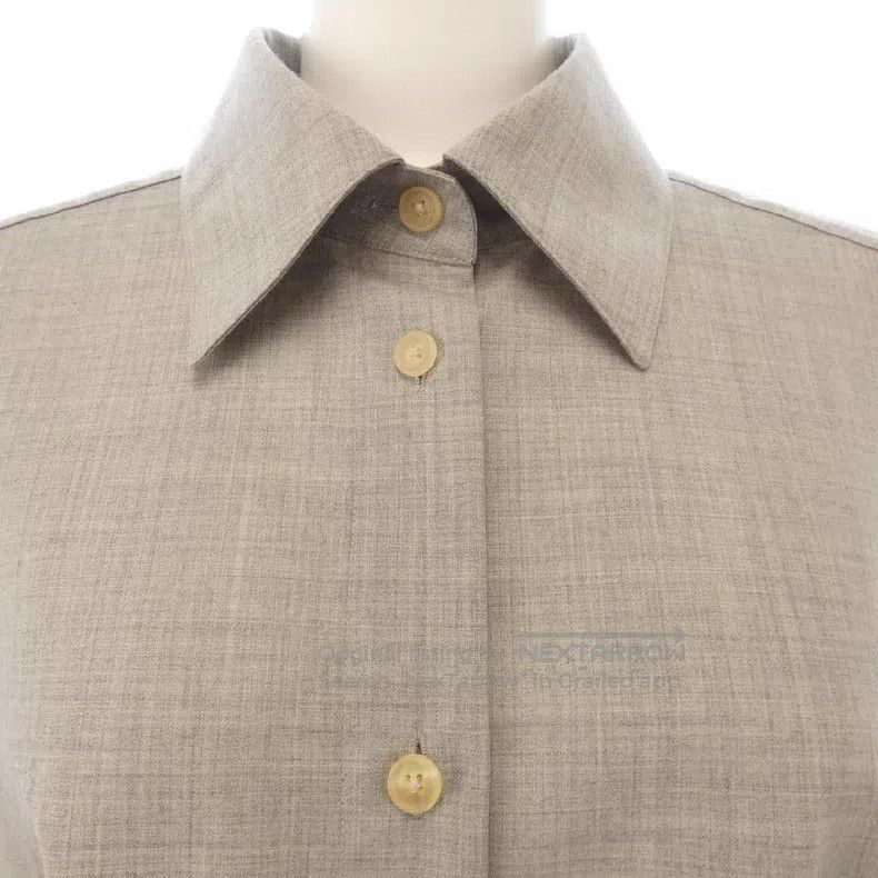 The Row The Row Wool grey shirt Size XS / US 0-2 / IT 36-38 - 1 Thumbnail
