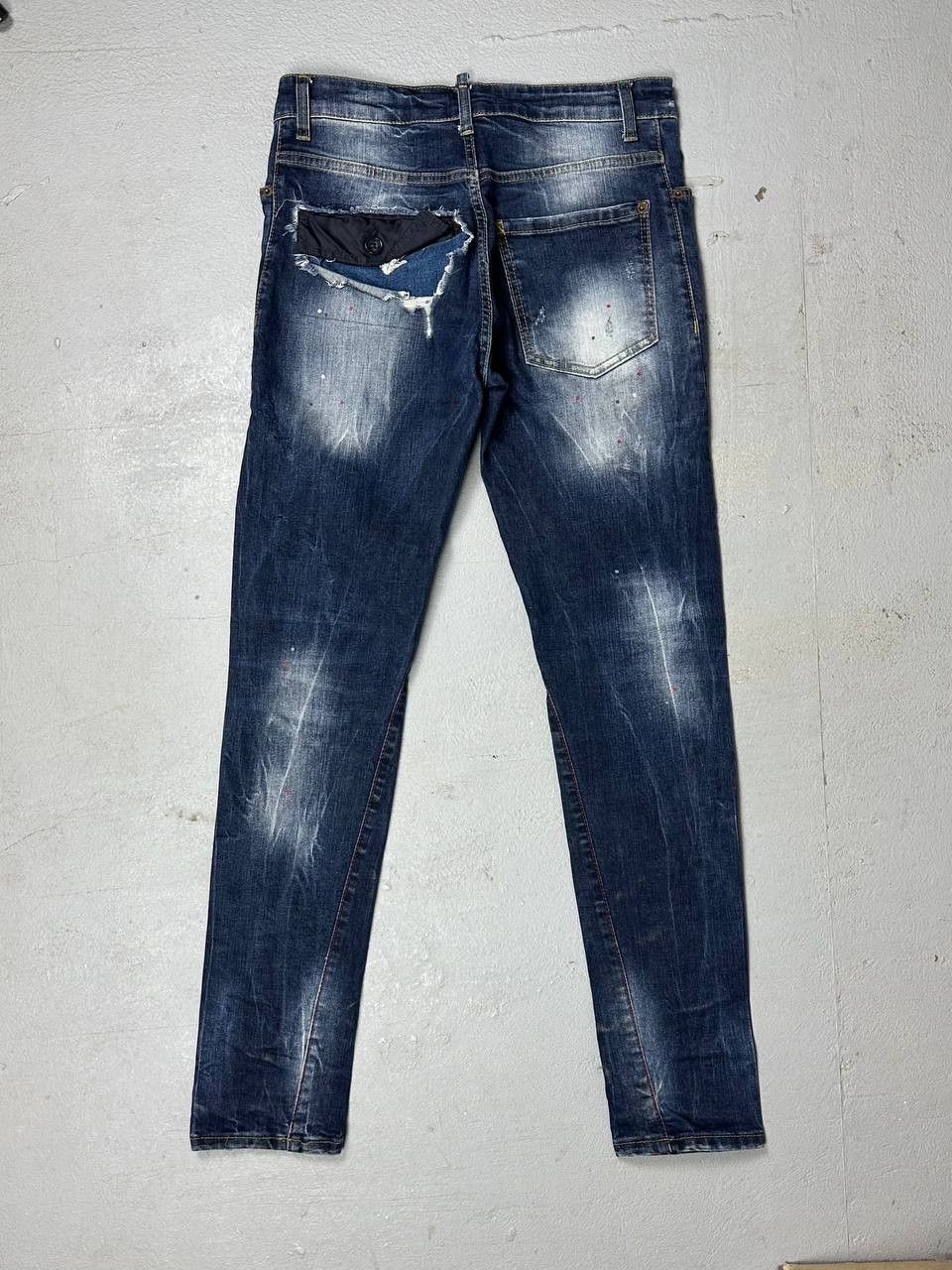 Dsquared2 × Japanese Brand Y2k DSQUARED crazy jeans japan denim pants D2 usa American Size US 30 / EU 46 - 10 Thumbnail
