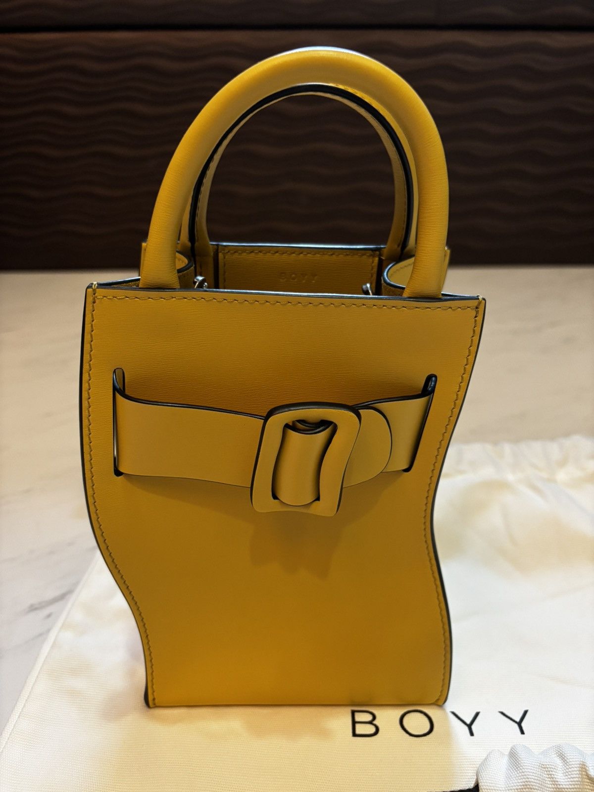 BOYY BOYY Bobby Tourist Yellow Handbag Size ONE SIZE - 2 Thumbnail