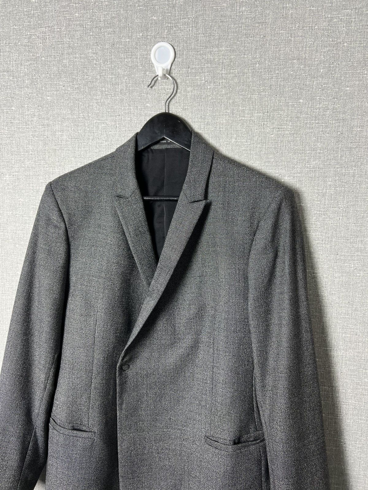 Emporio Armani Emporio Armani Runway Wool Mix Single Breasted Blazer Jacket Size 38R - 2 Thumbnail