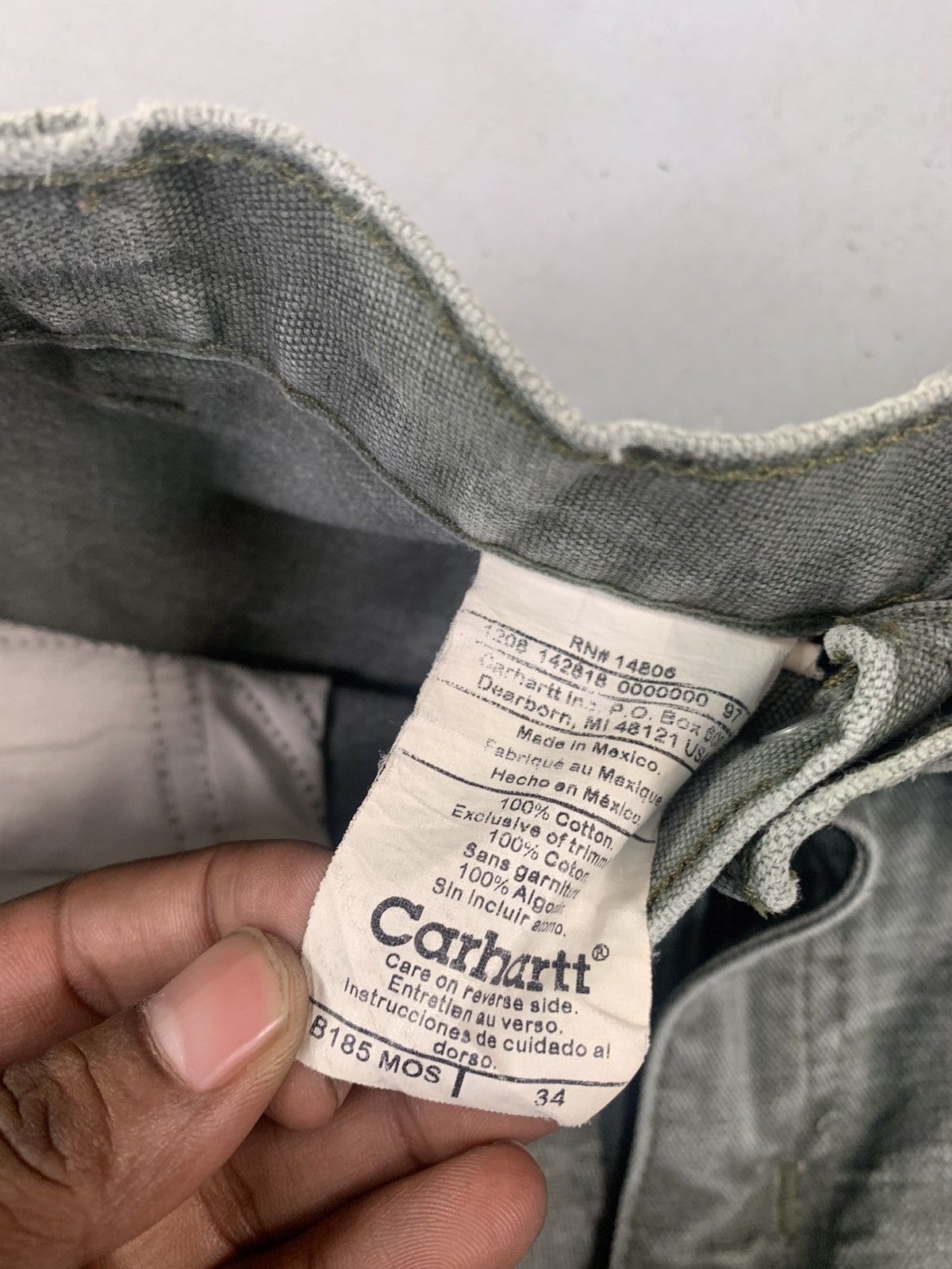 Carhartt Vintage Carhartt B81 MOS cargo denim Size US 34 / EU 50 - 5 Thumbnail