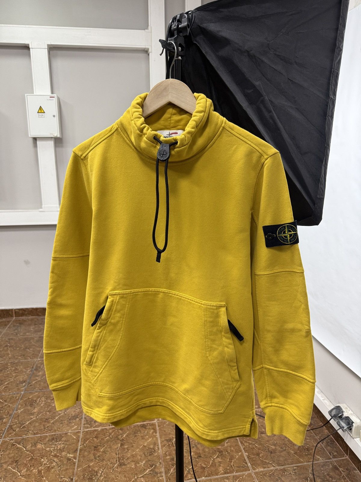 🇮🇹 Stone Island Funnel Neck Sweatshirt Yachting Style Rare