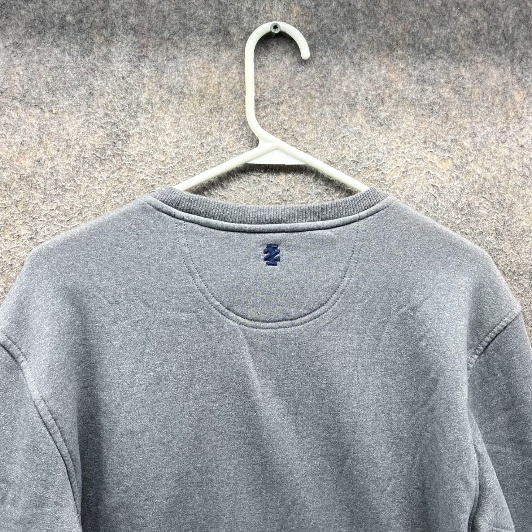Izod VINTAGE IZOD Sweatshirt Mens Medium Gray Stretch Crewneck Pullover Casual Size US M / EU 48-50 / 2 - 3 Thumbnail
