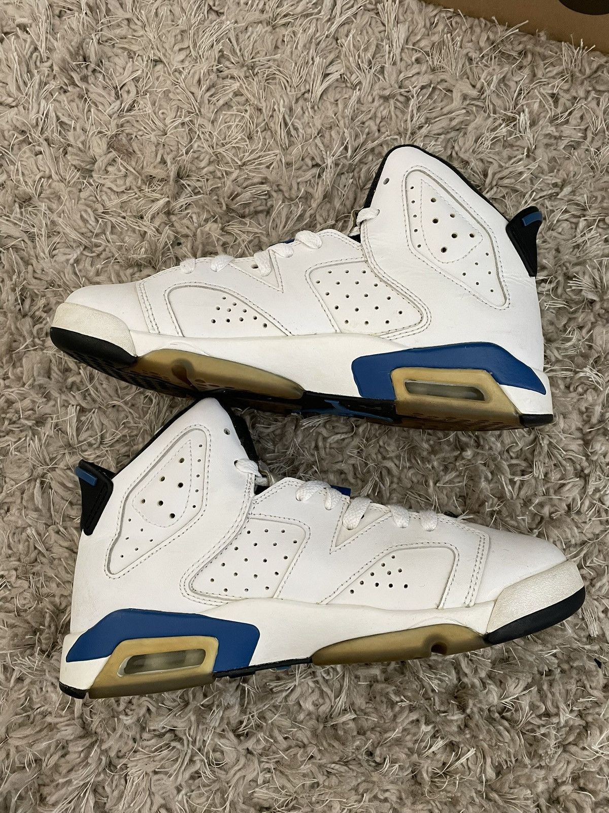 Jordan Brand Jordan 6 Sport Blue Size US 6 / EU 39 - 3 Thumbnail