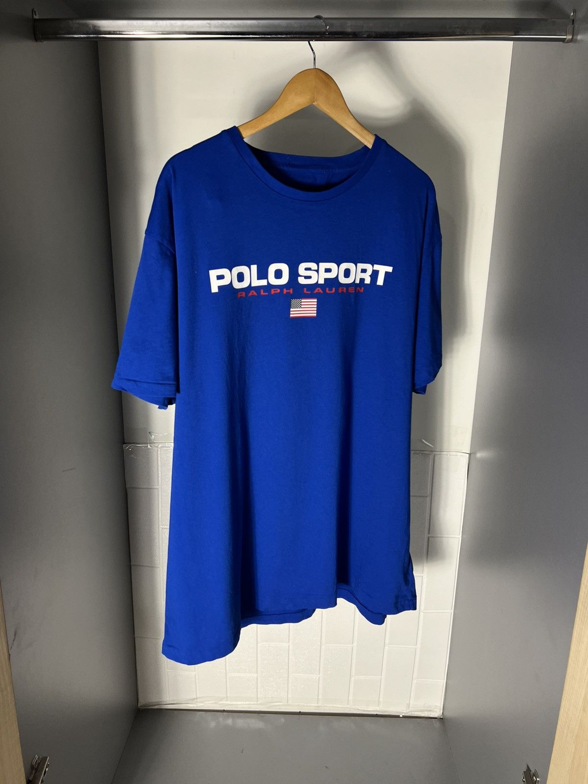 Polo Ralph Lauren VINTAGE POLO SPORT RALPH LAUREN RETRO CASUAL DESIGNER 90s Size US XXL / EU 58 / 5 - 3 Thumbnail