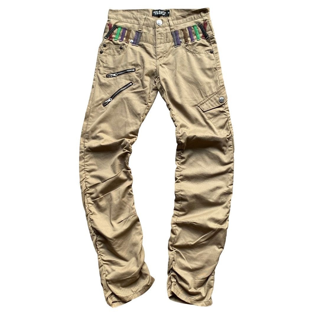 Japanese Brand Rare🔥 Roushatte Double Waist Stacked Vintage Pants Size US 31 - 1 Thumbnail