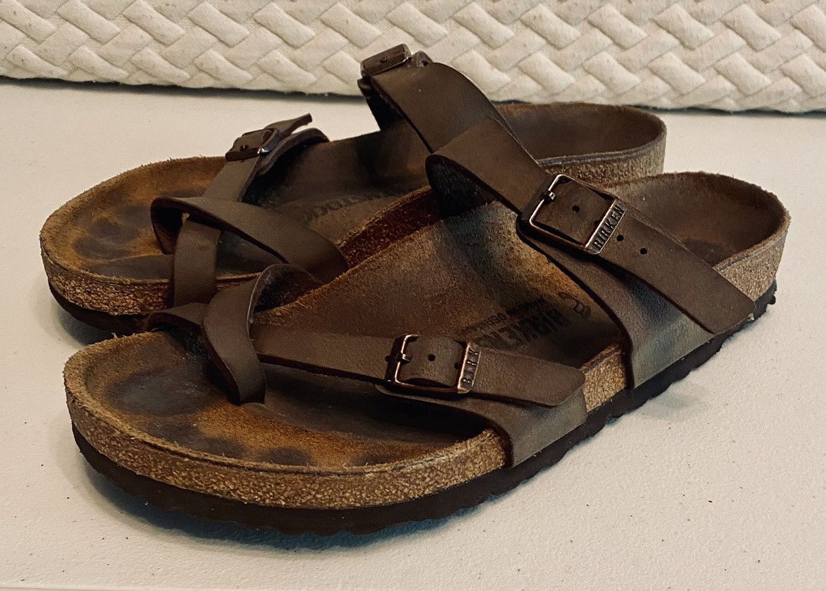 BIRKENSTOCK 🇩🇪 Women's Mayari Sandals Mocha Brown 39 8 US VGC