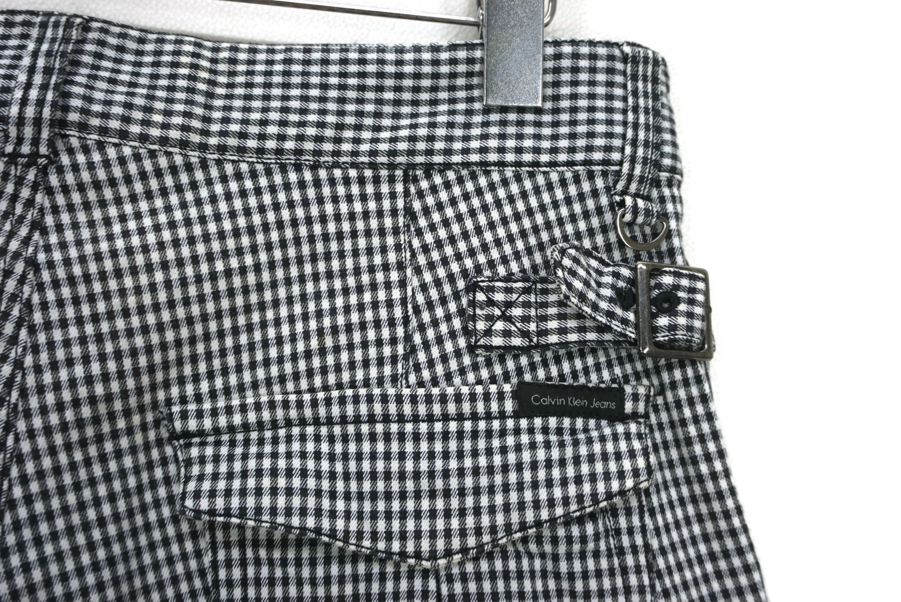 Calvin Klein CK Pants Size W34xL31 Checkered Tactical Golf Cargo Pants Size US 34 / EU 50 - 8 Thumbnail