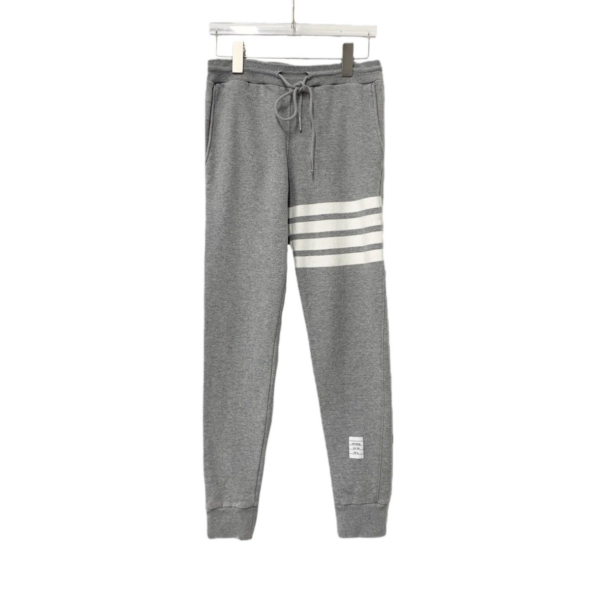 Thom Browne Thom Browne Grey Classic 4-Bar Casual Sweatpants K26WX Size 25" / US 0 / IT 36 - 1 Thumbnail