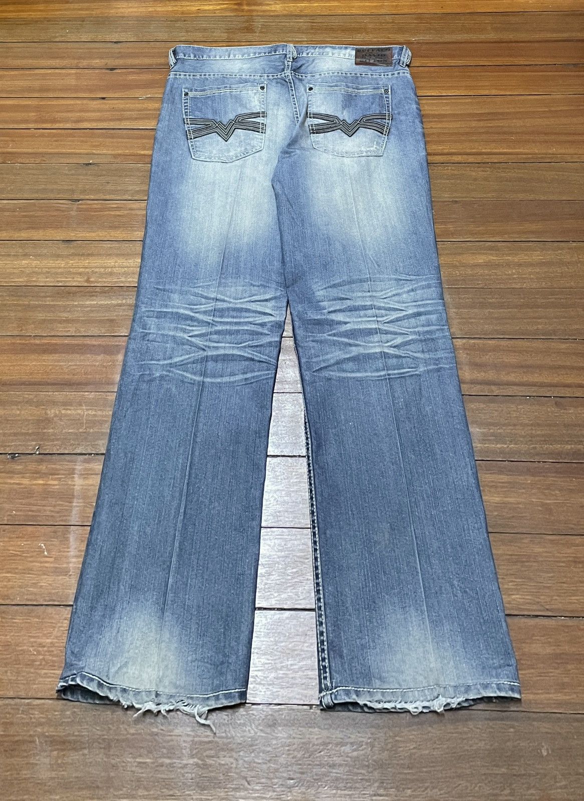 Buffalo David Bitton × Vintage Rare Design Vintage Buffalo David Bitton Baggy Jeans 2000s Size US 38 / EU 54 - 2 Thumbnail