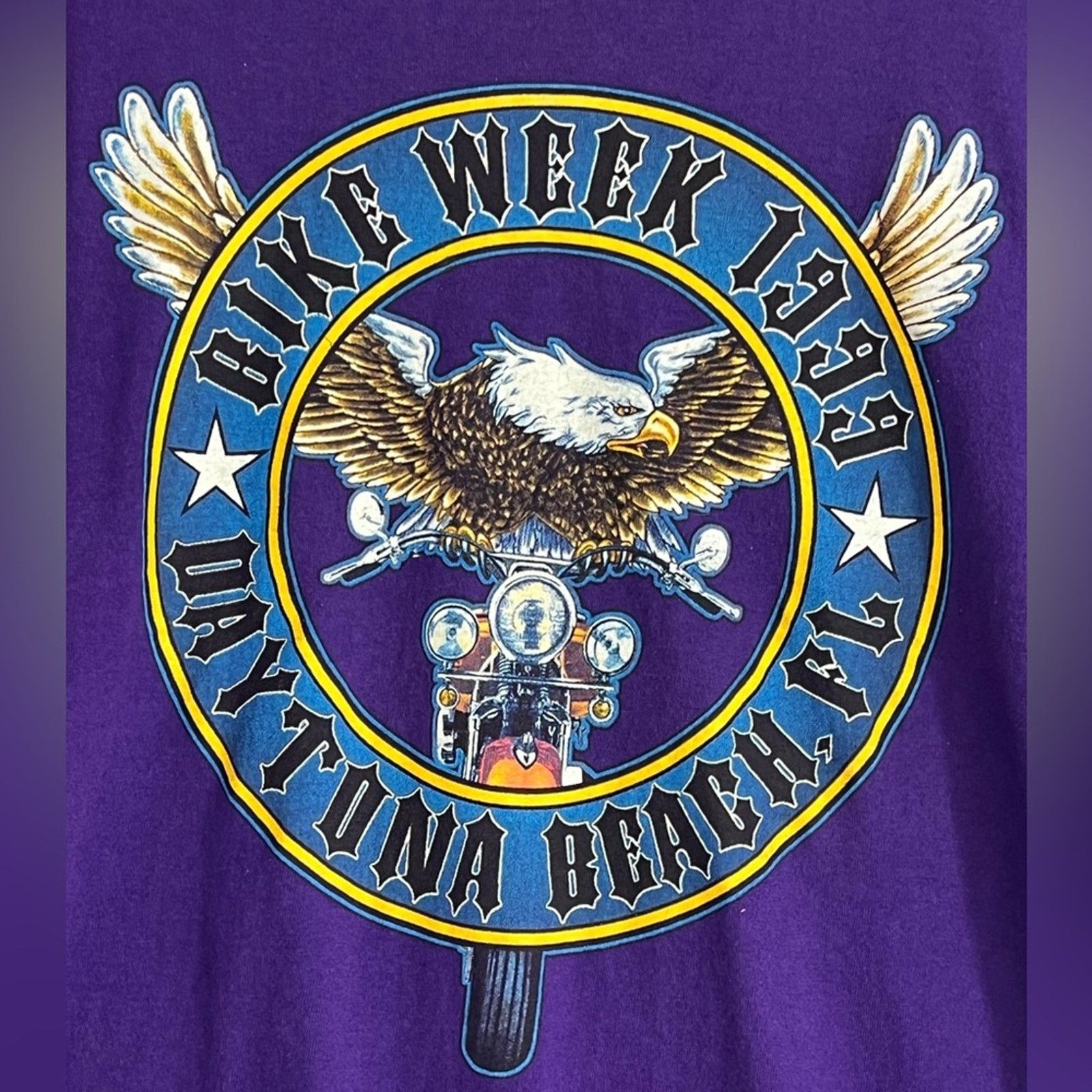 Vintage Vintage Daytona Bike Week Screamin Eagle Graphic Shirt 1999 Size US L / EU 52-54 / 3 - 3 Thumbnail