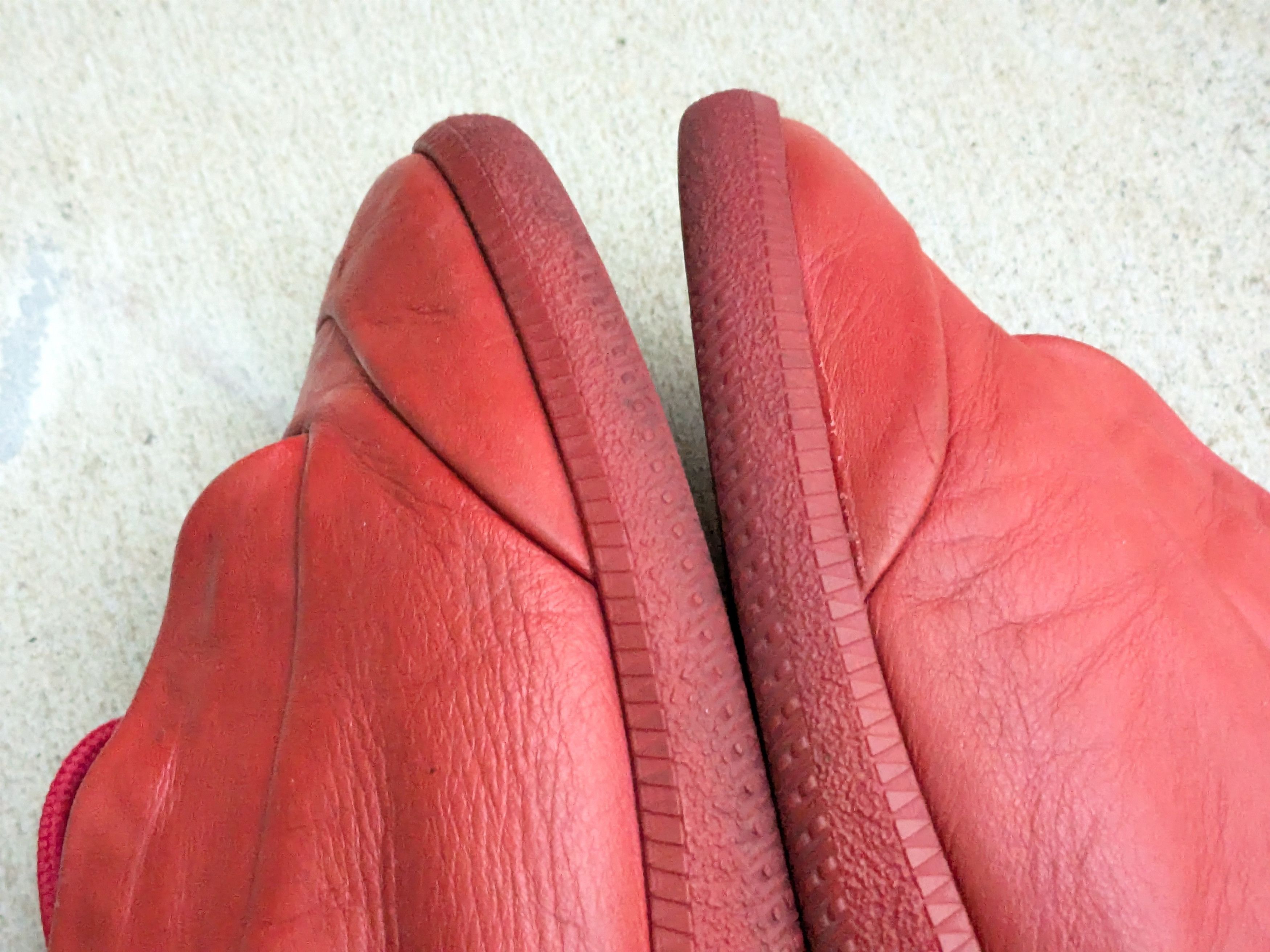 Maison Margiela Maison Margiela Future Red 11 44 Leather High Tops Size US 11 / EU 44 - 10 Thumbnail