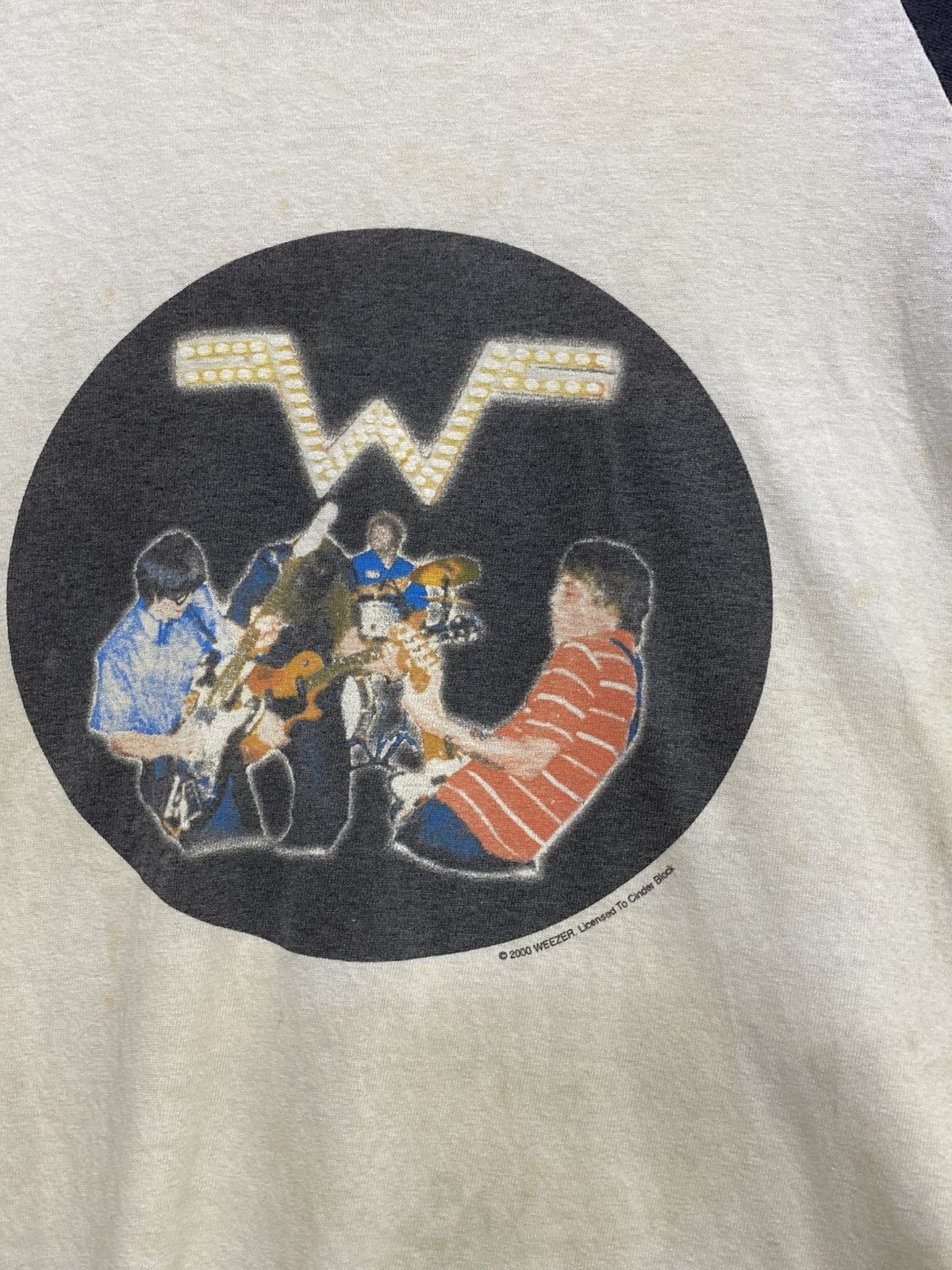 Band Tees vintage Y2K weezer long sleeve Size US XL / EU 56 / 4 - 4 Thumbnail