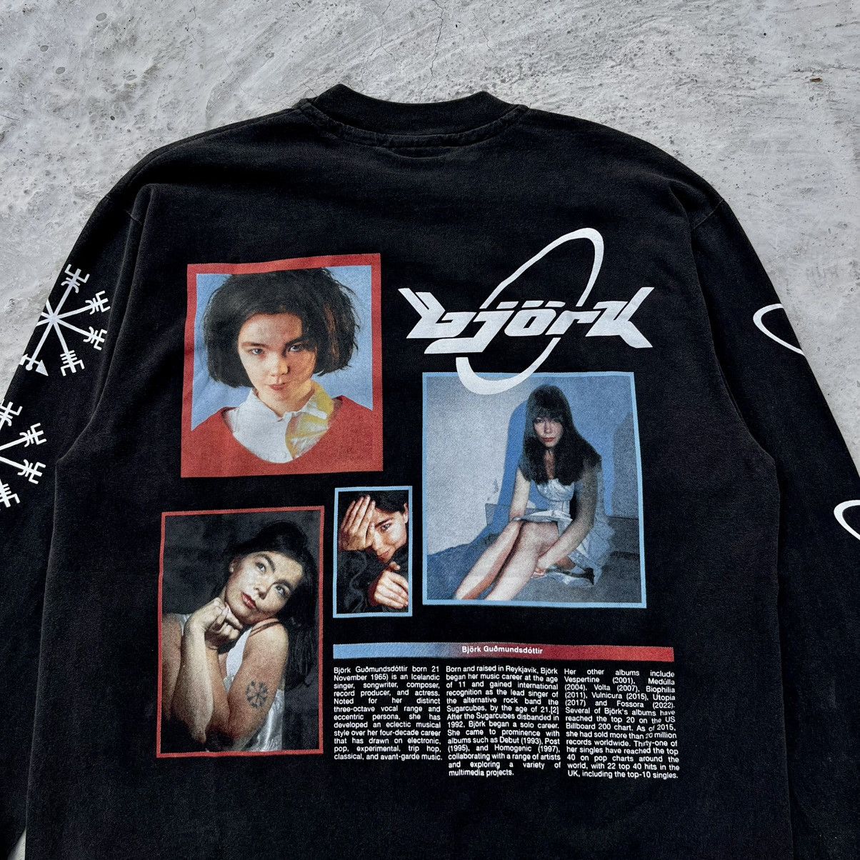 Band Tees BJORK vintage style bootleg tee Size US L / EU 52-54 / 3 - 6 Thumbnail