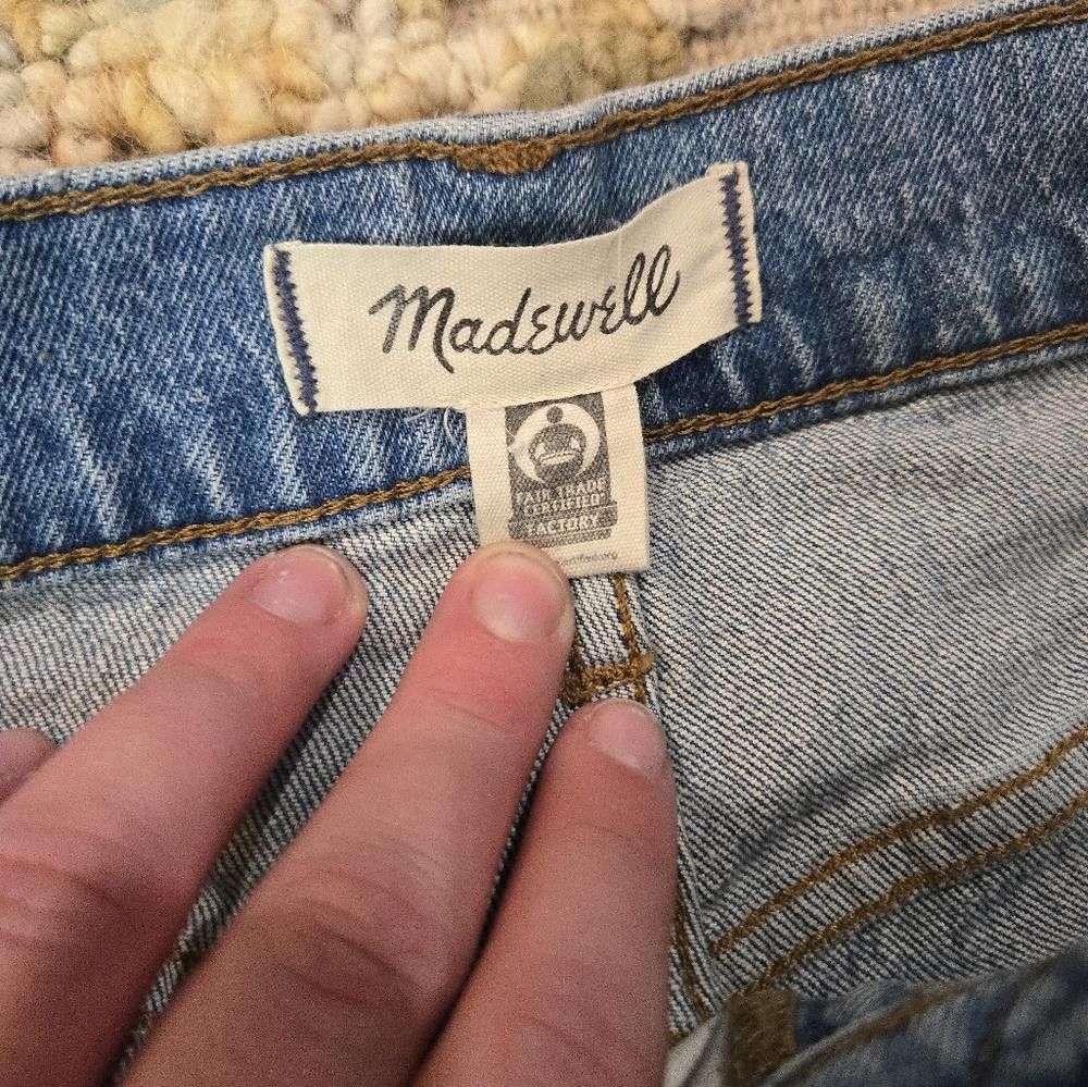 Madewell The Perfect Vintage Wide Leg Jean Size 27" / US 4 / IT 40 - 4 Thumbnail