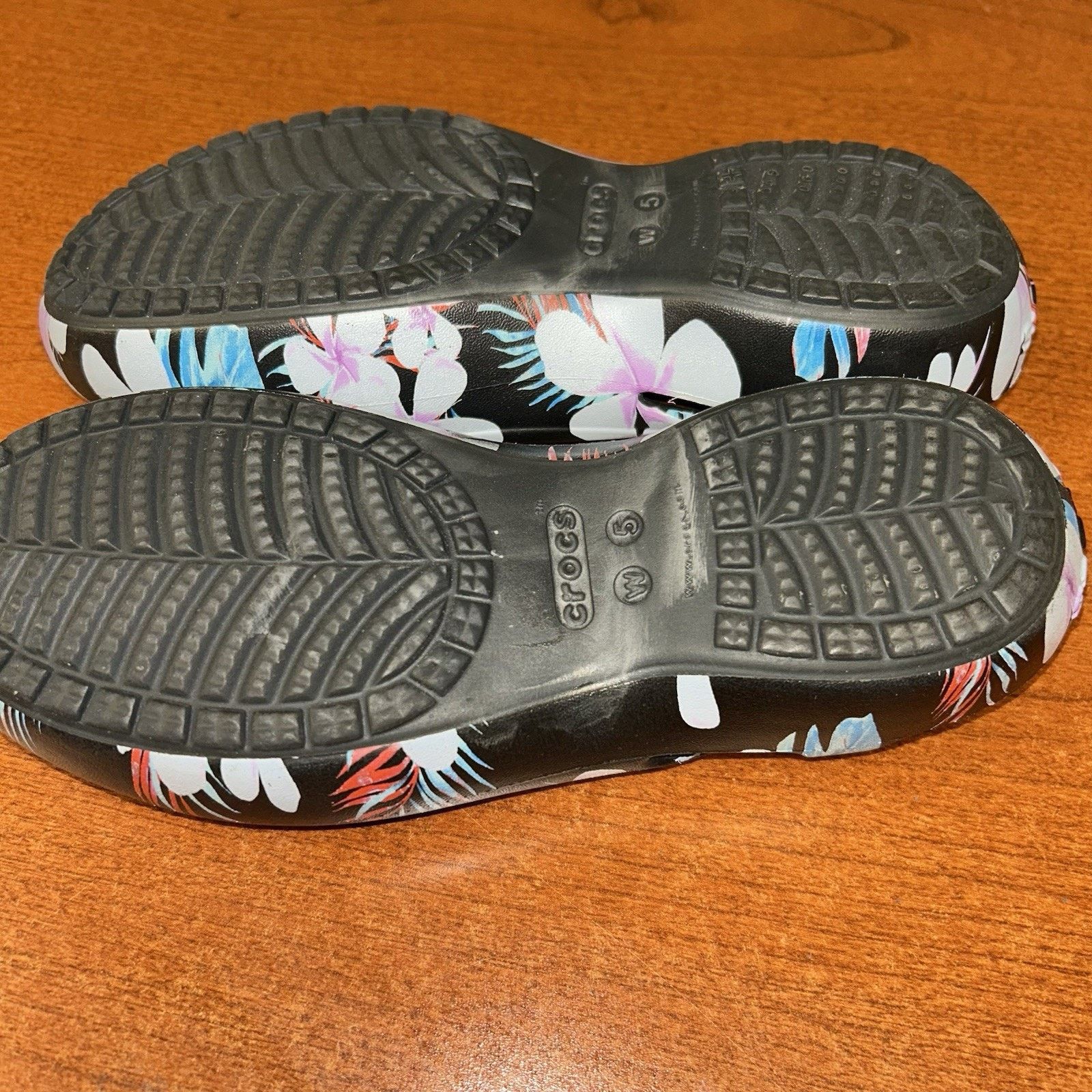 Crocs Crocs Kadee Ballet Flats Sz 5 Women's Slip On Floral Flowers Size US 5 / IT 35 - 3 Thumbnail