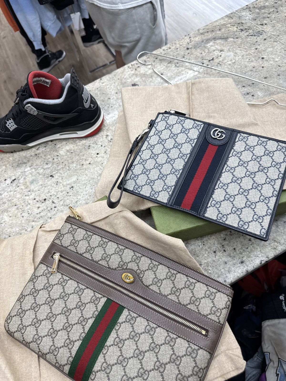 Gucci Gucci Ophidia Clutch Bag Size ONE SIZE - 1 Thumbnail