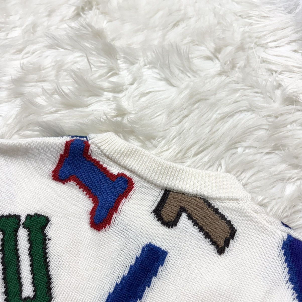 Louis Vuitton Louis Vuitton NBA collaboration multi-logo knit sweater Size US XS / EU 42 / 0 - 9 Thumbnail