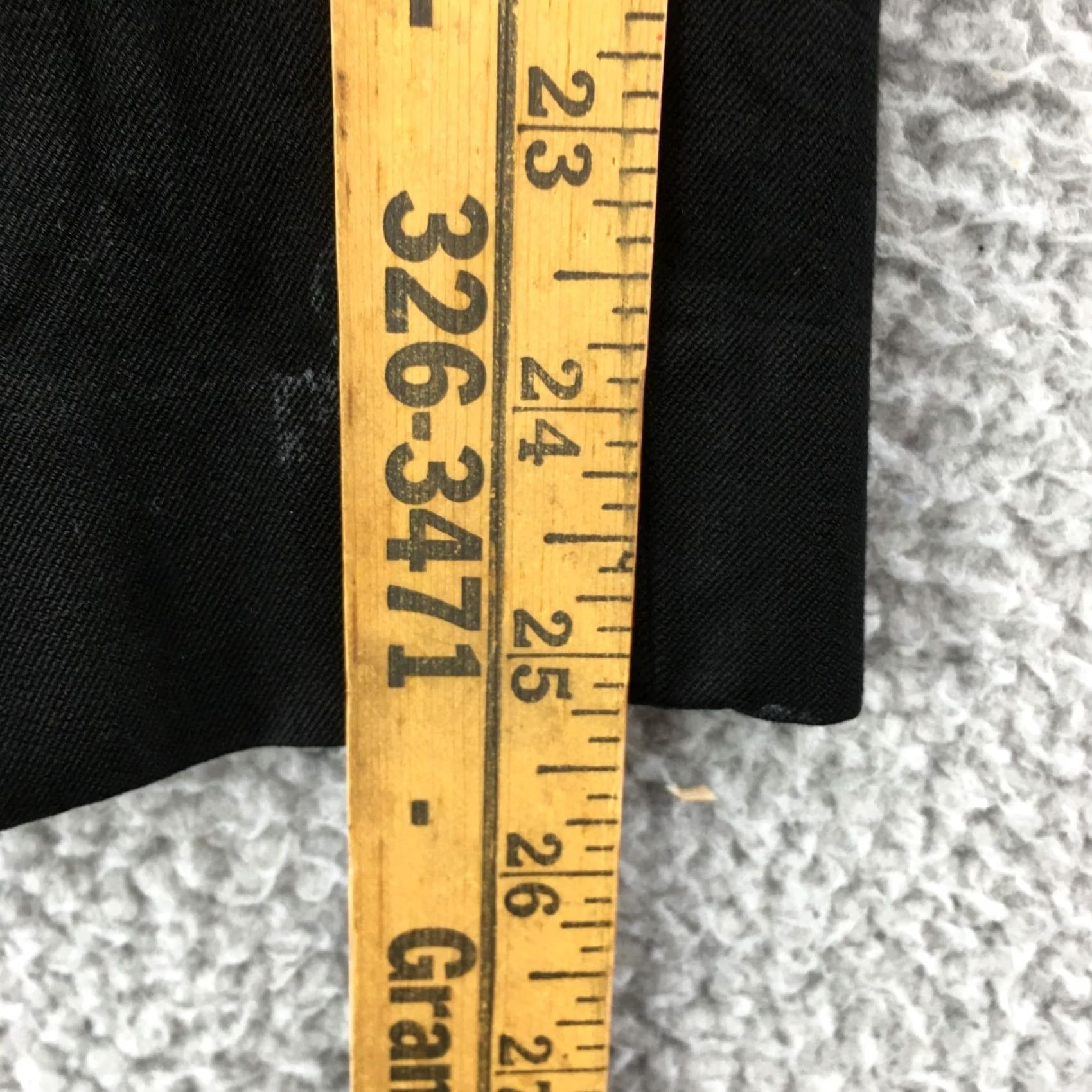 Banana Republic Banana Republic Sloan Ankle Pants Womens 6 Black Flat Front Zip Fly Stretch Pockets Casual Regular Rise Mens Girls Size 28" / US 6 / IT 42 - 6 Thumbnail