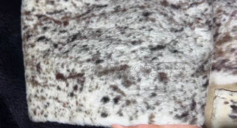 Fendi Fendi Fur Scarf with Spotty Ink Design, inner layer made o Size ONE SIZE - 3 Thumbnail