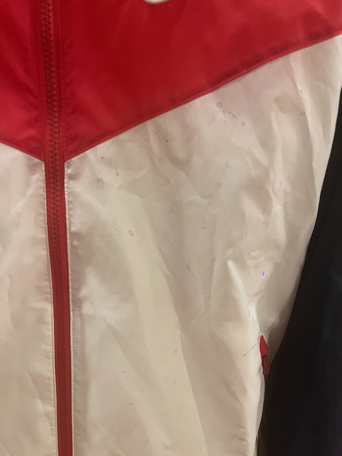 Nike Nike Windrunner Colorblock Jacket – Red, White, and Navy Size US M / EU 48-50 / 2 - 4 Thumbnail