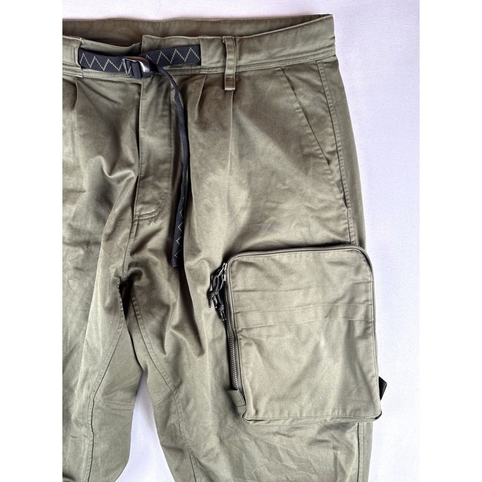 Nike Nike ACG Archive Cargo Pants Olive Green Hiking L Men Size US 33 - 3 Thumbnail