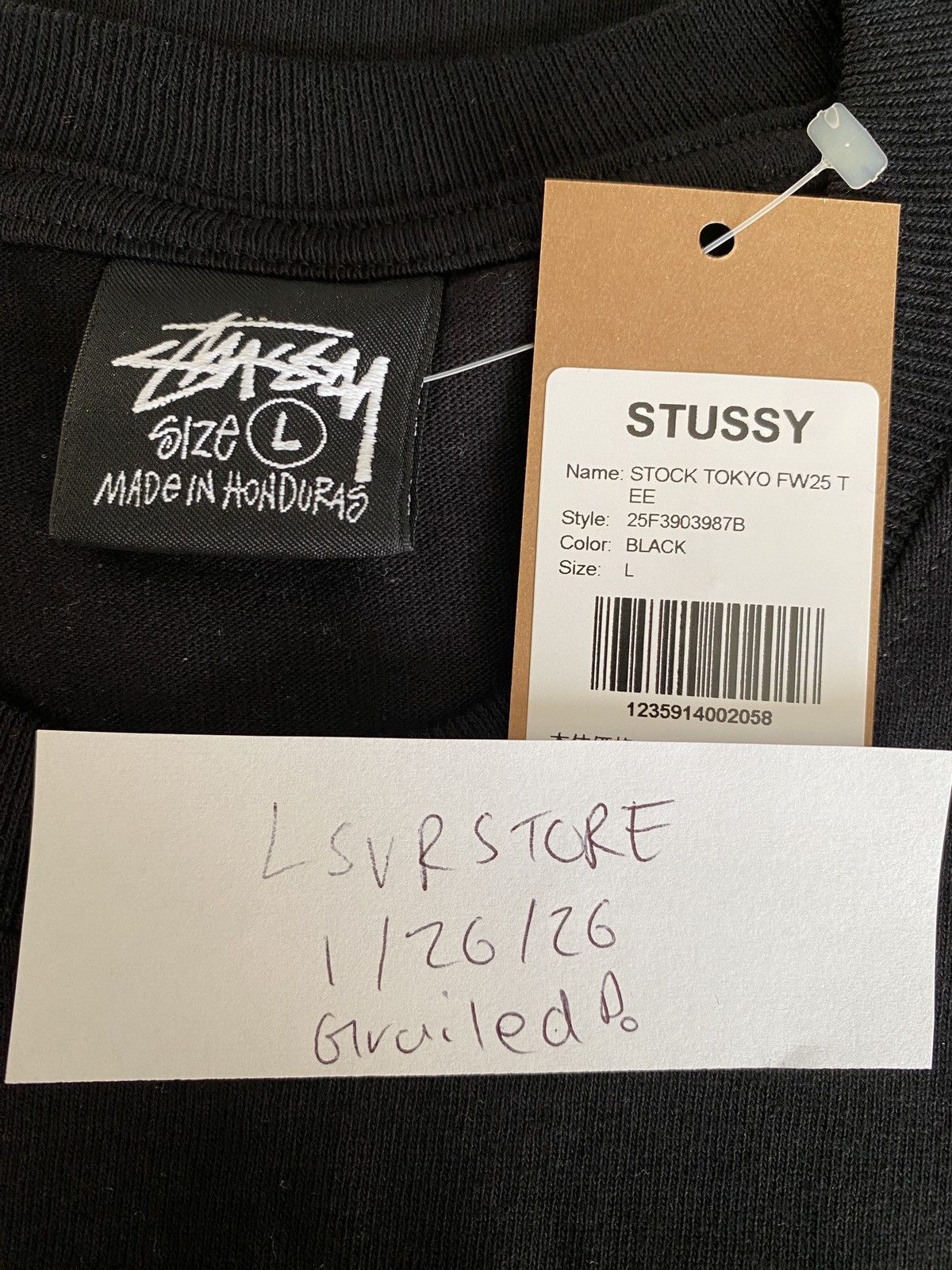Stussy Stussy TOKYO🗼Japan Exclusive Tee Black Large Size US L / EU 52-54 / 3 - 2 Thumbnail