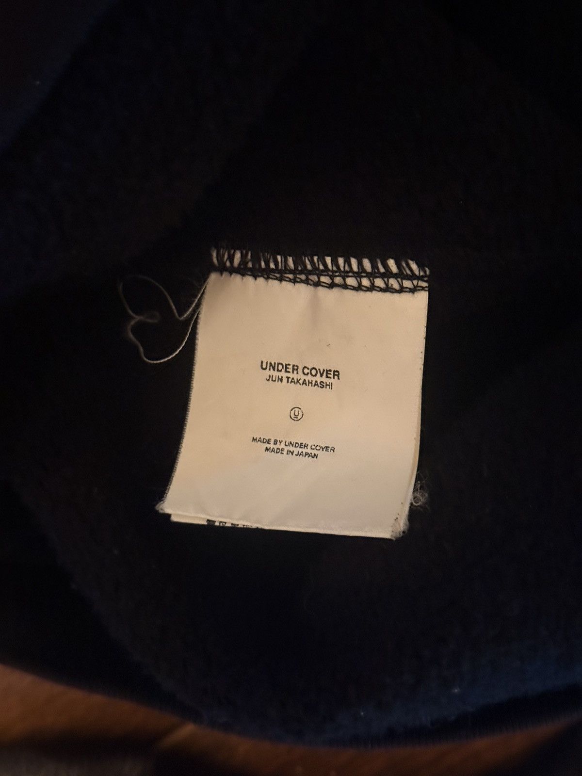 Undercover Undercover Leather layered hoodie Size US M / EU 48-50 / 2 - 6 Thumbnail