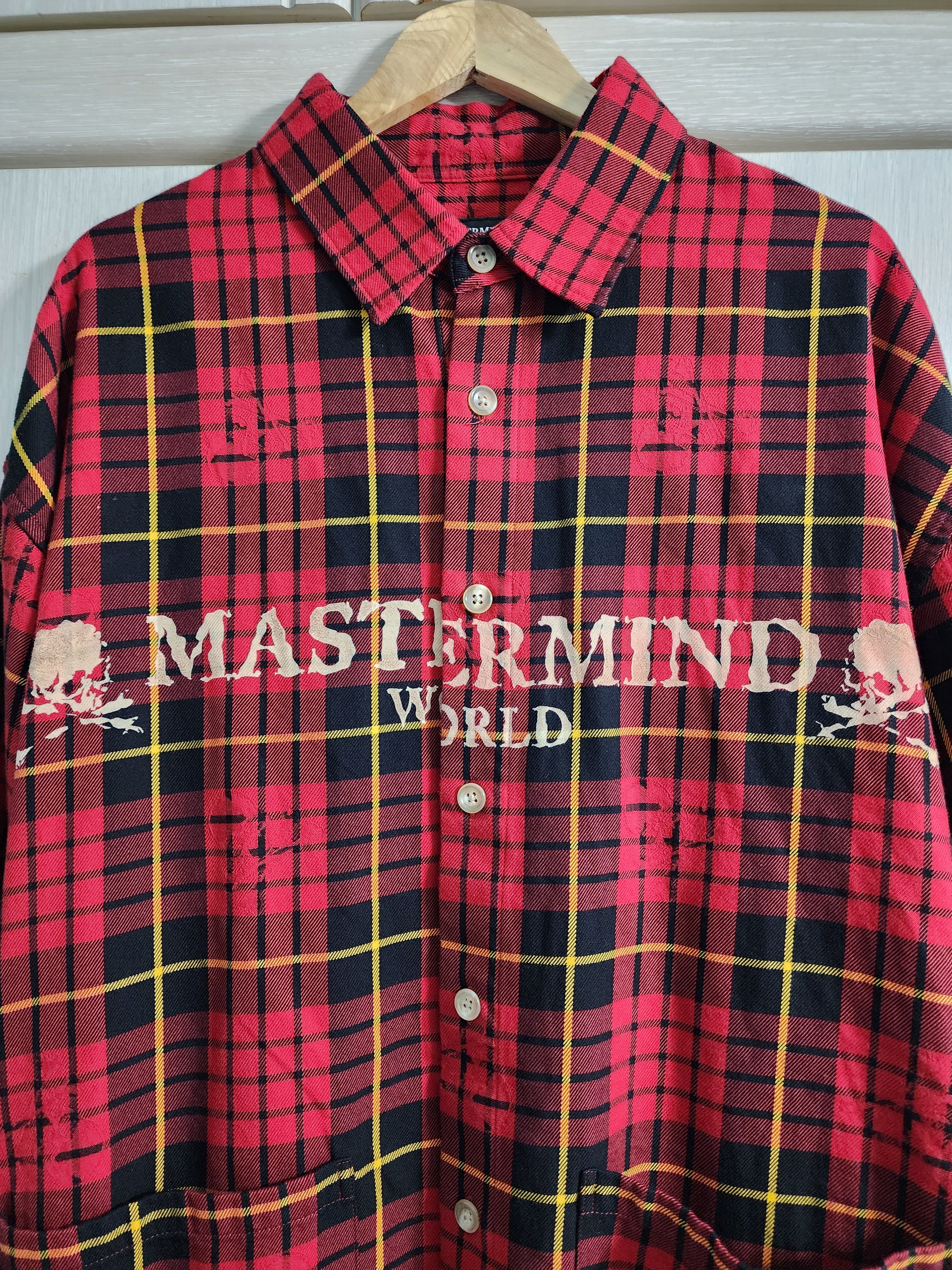 Mastermind Japan Oversized Plaid Shirt Size US XL / EU 56 / 4 - 3 Thumbnail