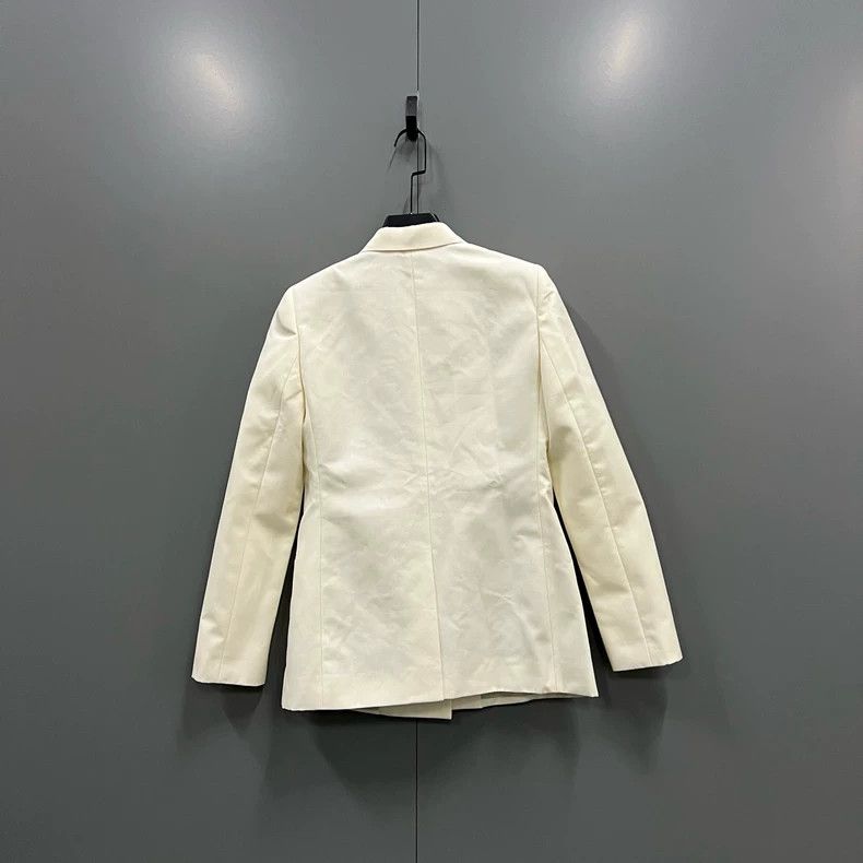 Givenchy Givenchy Beige Buckle Slim Fit Suit Size US XS / EU 42 / 0 - 2 Thumbnail