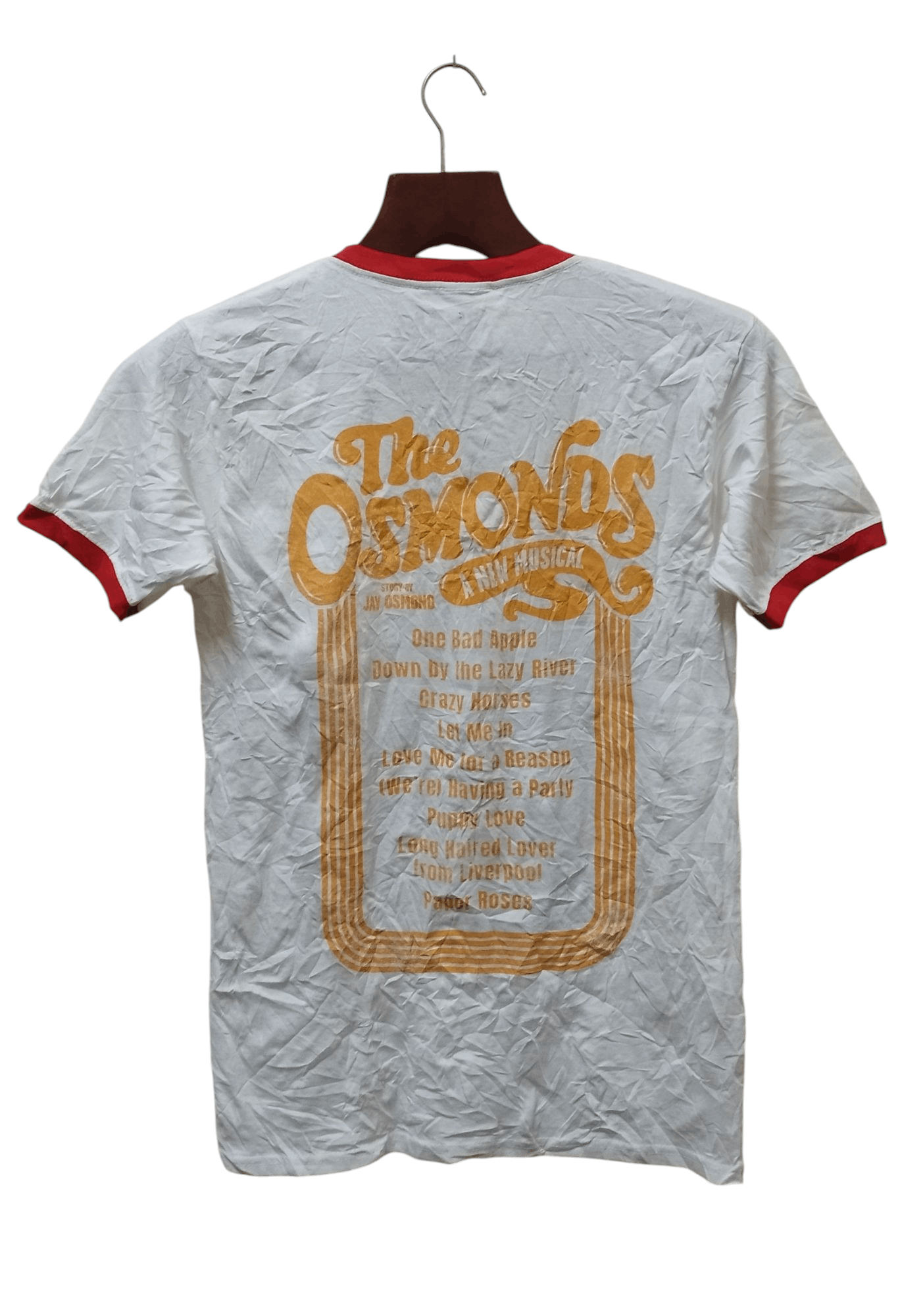 Band Tees The Osmonds Brother Ringer T-shirt Size US S / EU 44-46 / 1 - 2 Thumbnail