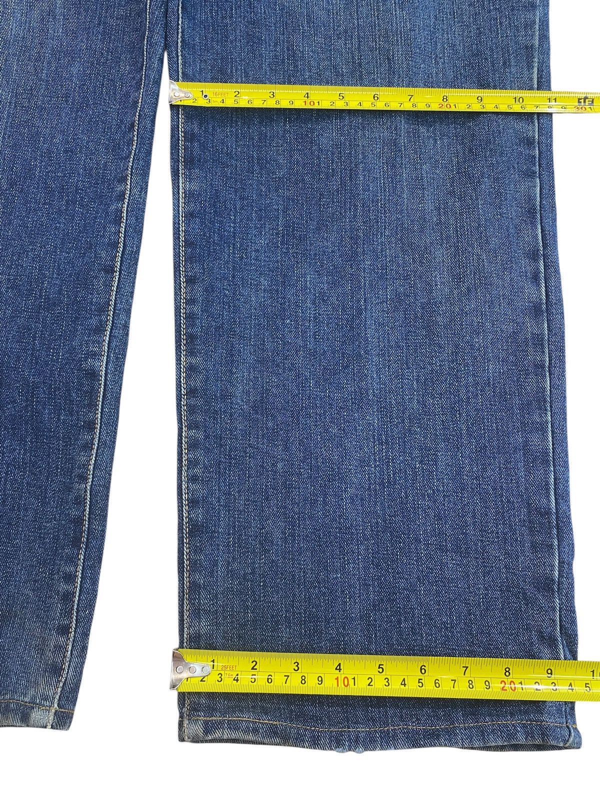 Edwin Edwin Whiskers Dark Blue Wash Style Loose Jeans Size US 42 / EU 58 - 8 Thumbnail