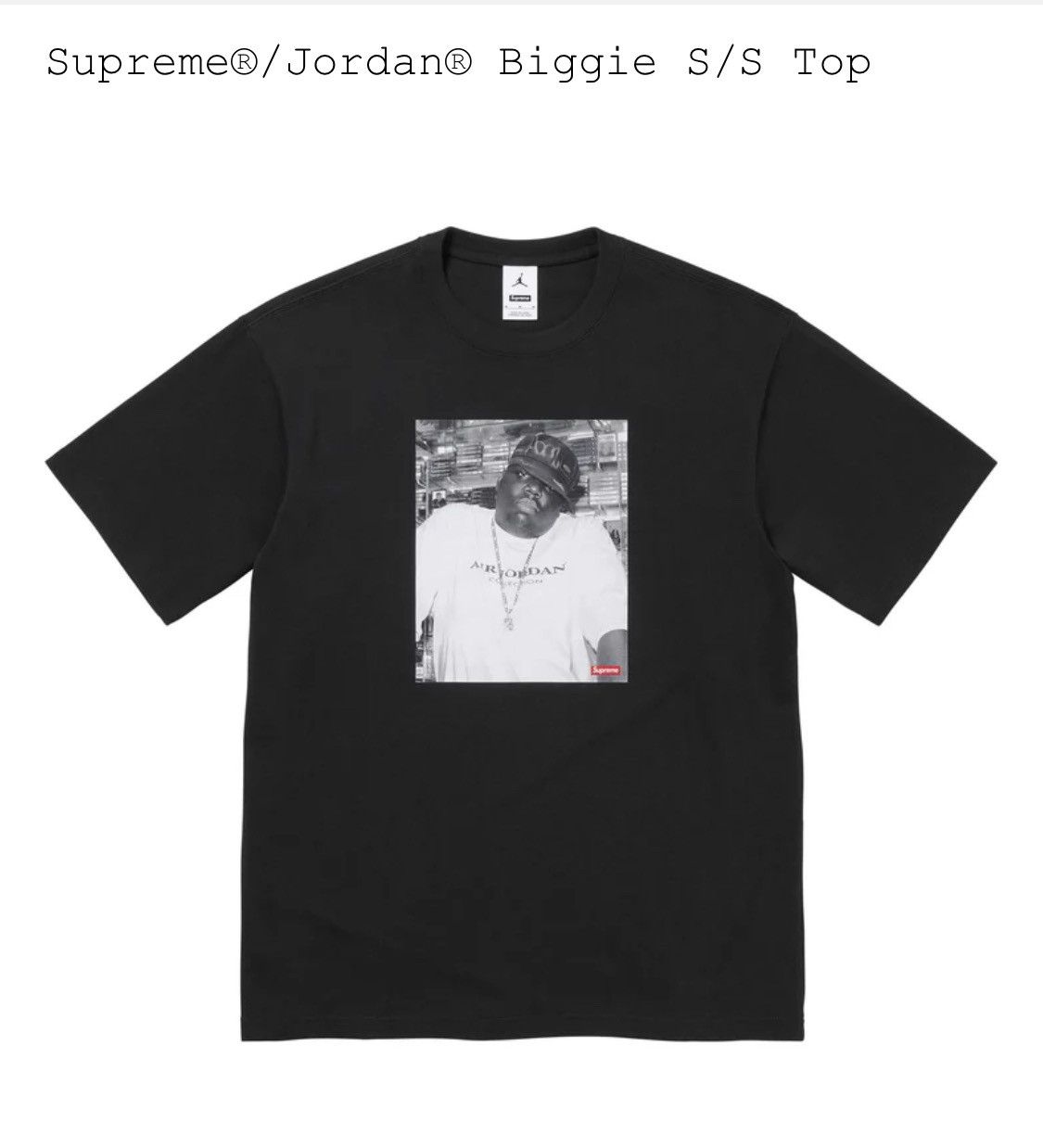 Jordan Brand × Supreme Jordan X Supreme Biggie Black Size US M / EU 48-50 / 2 - 1 Thumbnail